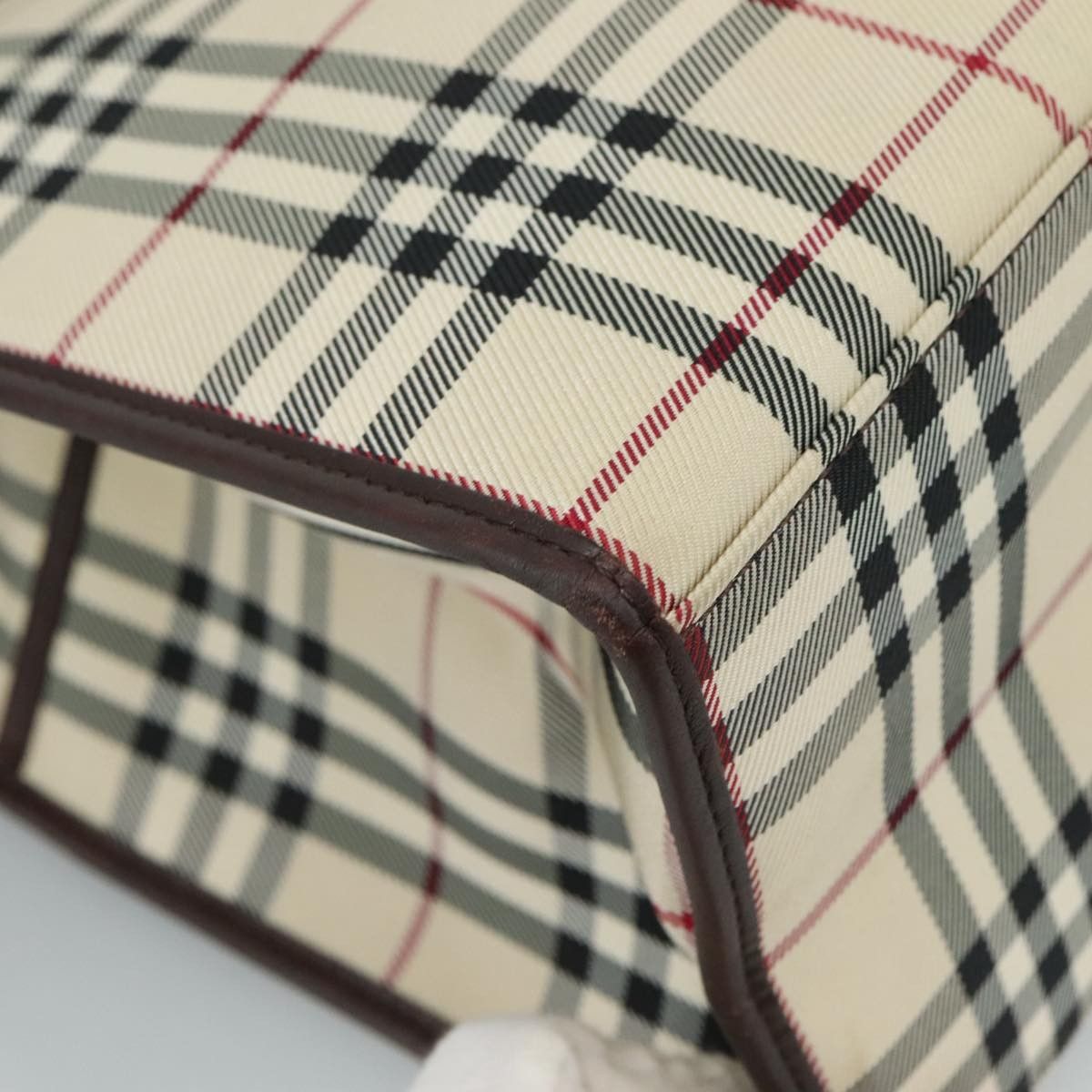 Burberry Burberry Top Handle Tote Nova Check Canvas Size ONE SIZE - 10 Thumbnail