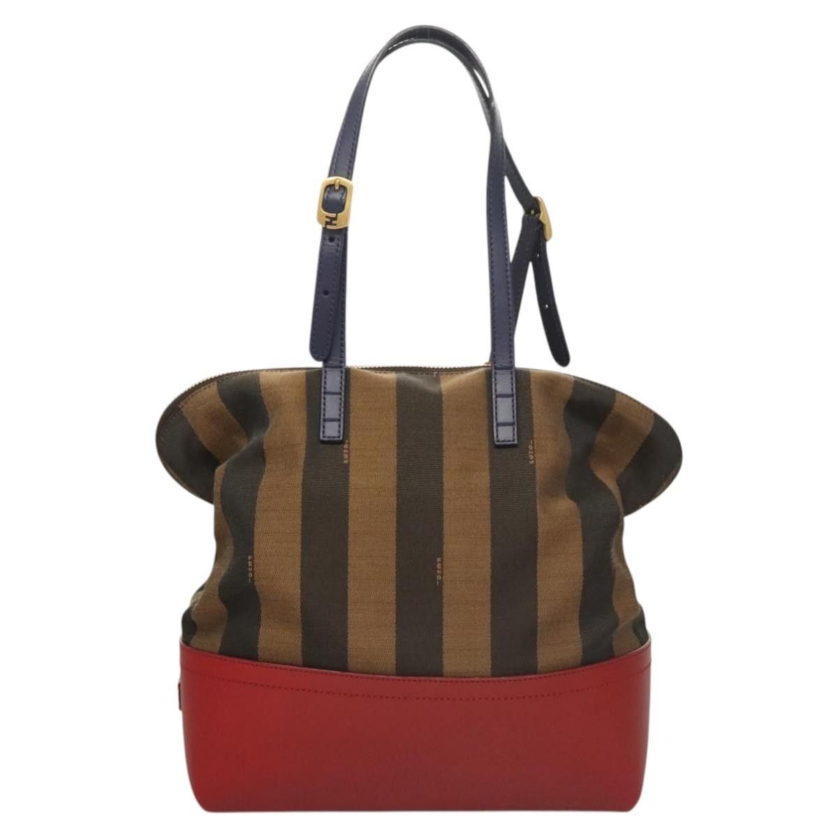 Fendi Fendi Pequin 2Bag Canvas and Leather Size ONE SIZE - 2 Thumbnail