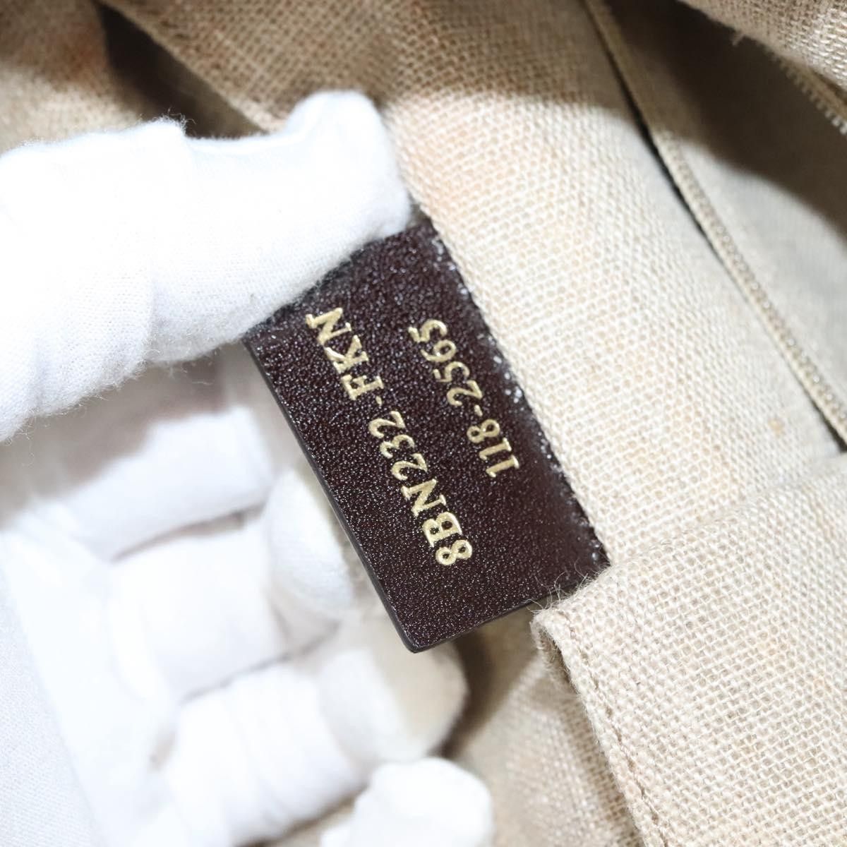 Fendi Fendi Pequin 2Bag Canvas and Leather Size ONE SIZE - 7 Thumbnail