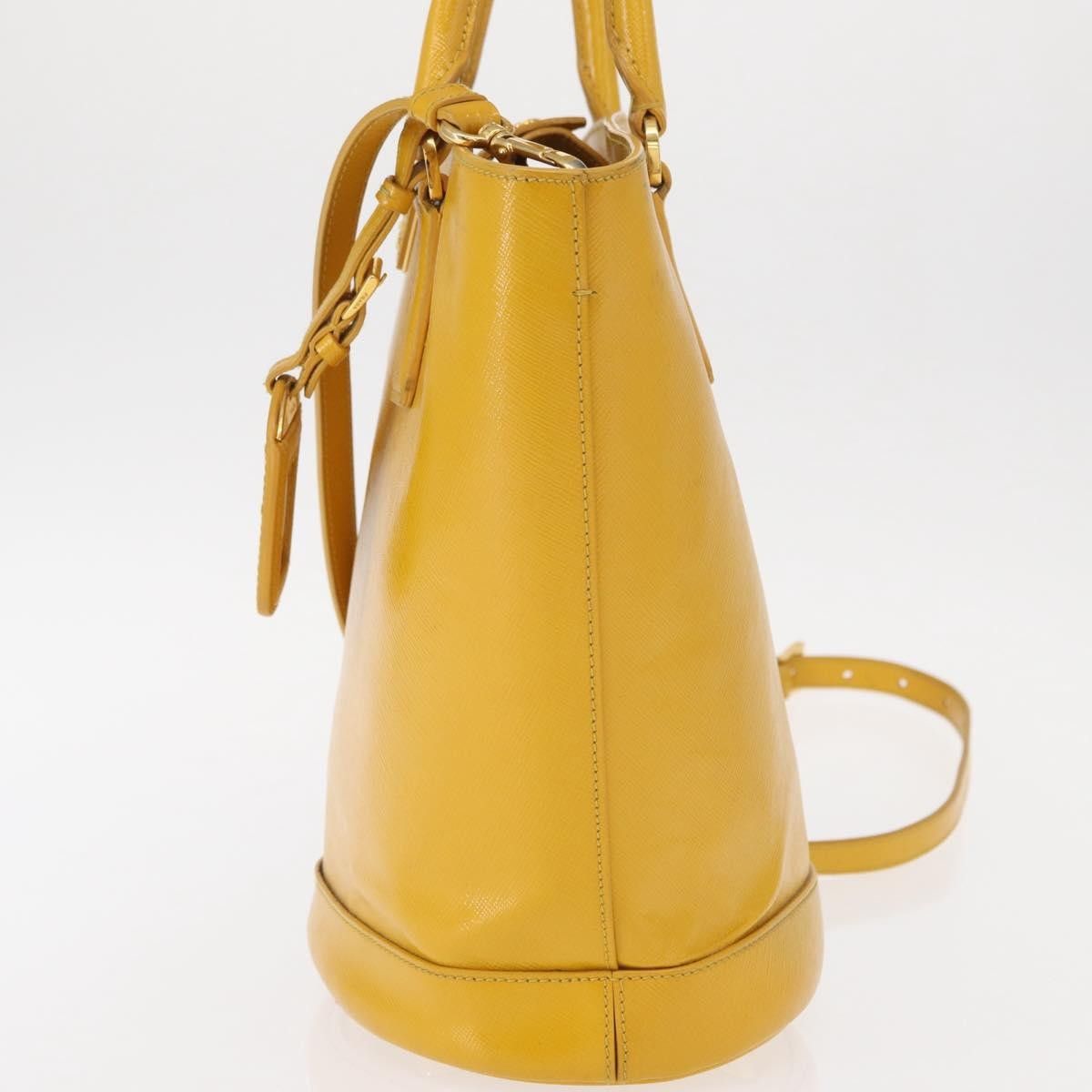 Prada Prada Lux Convertible Bucket Tote Saffiano Leather Size ONE SIZE - 3 Thumbnail