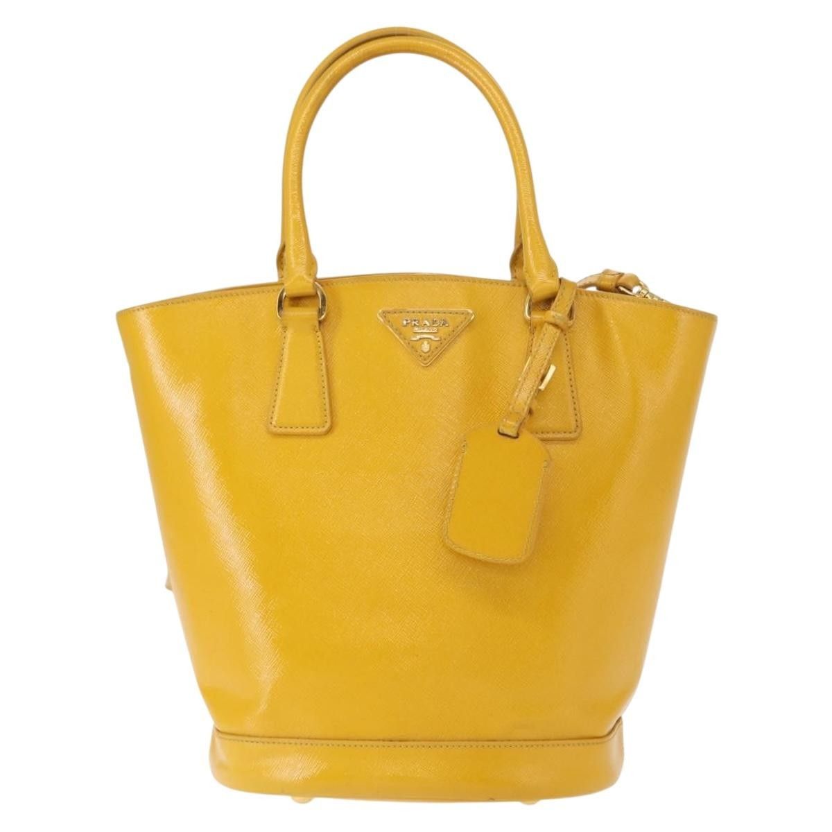 Prada Prada Lux Convertible Bucket Tote Saffiano Leather Size ONE SIZE - 13 Thumbnail