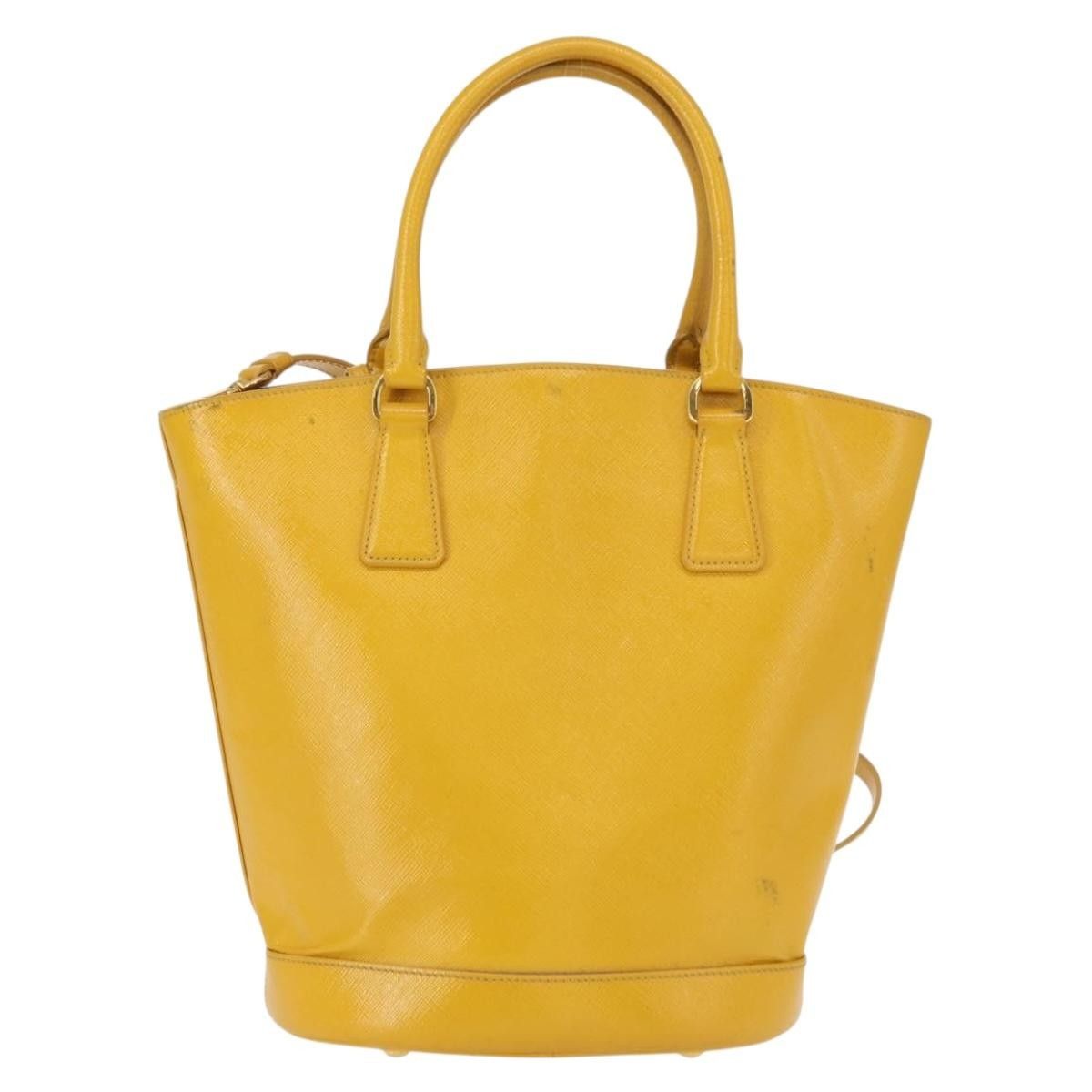 Prada Prada Lux Convertible Bucket Tote Saffiano Leather Size ONE SIZE - 2 Thumbnail