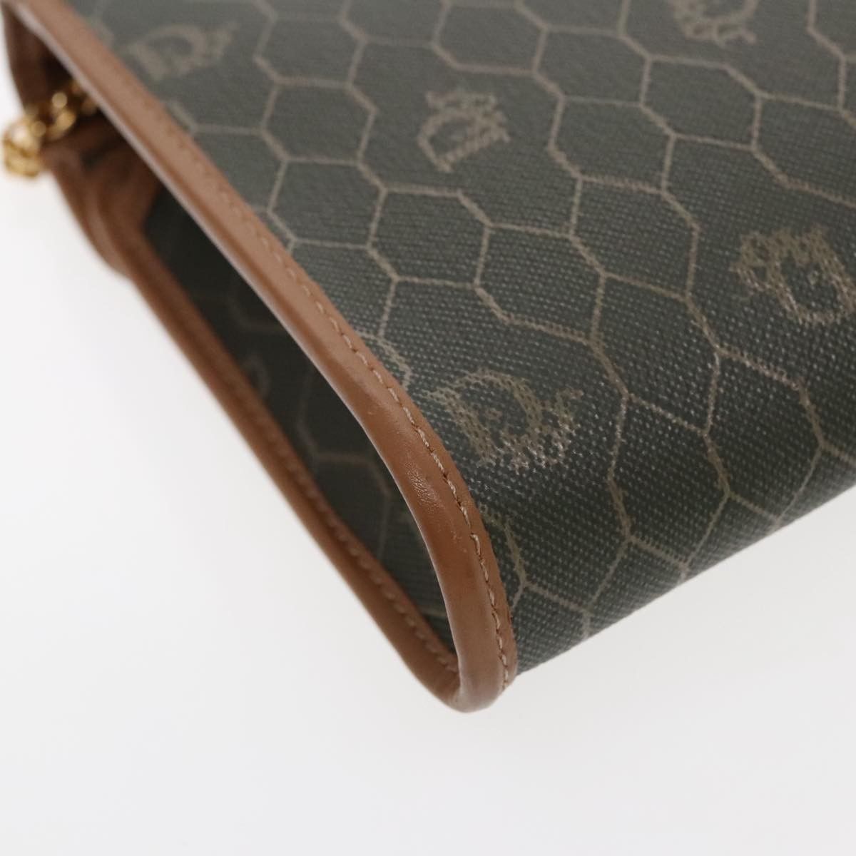 Dior Christian Dior Vintage Honeycomb chain Canvas Size ONE SIZE - 11 Thumbnail