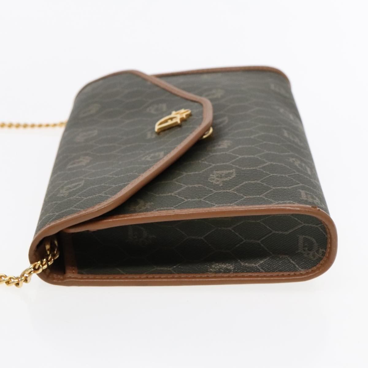 Dior Christian Dior Vintage Honeycomb chain Canvas Size ONE SIZE - 4 Thumbnail
