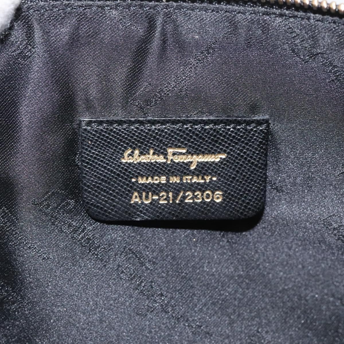 Salvatore Ferragamo Salvatore Ferragamo Gancini Pouch Leather Size ONE SIZE - 6 Thumbnail