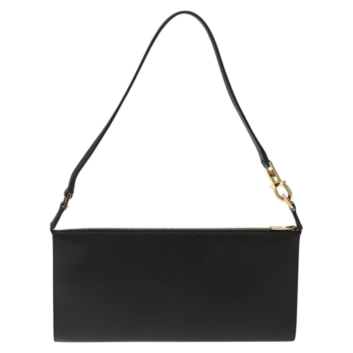 Salvatore Ferragamo Salvatore Ferragamo Gancini Pouch Leather Size ONE SIZE - 2 Thumbnail