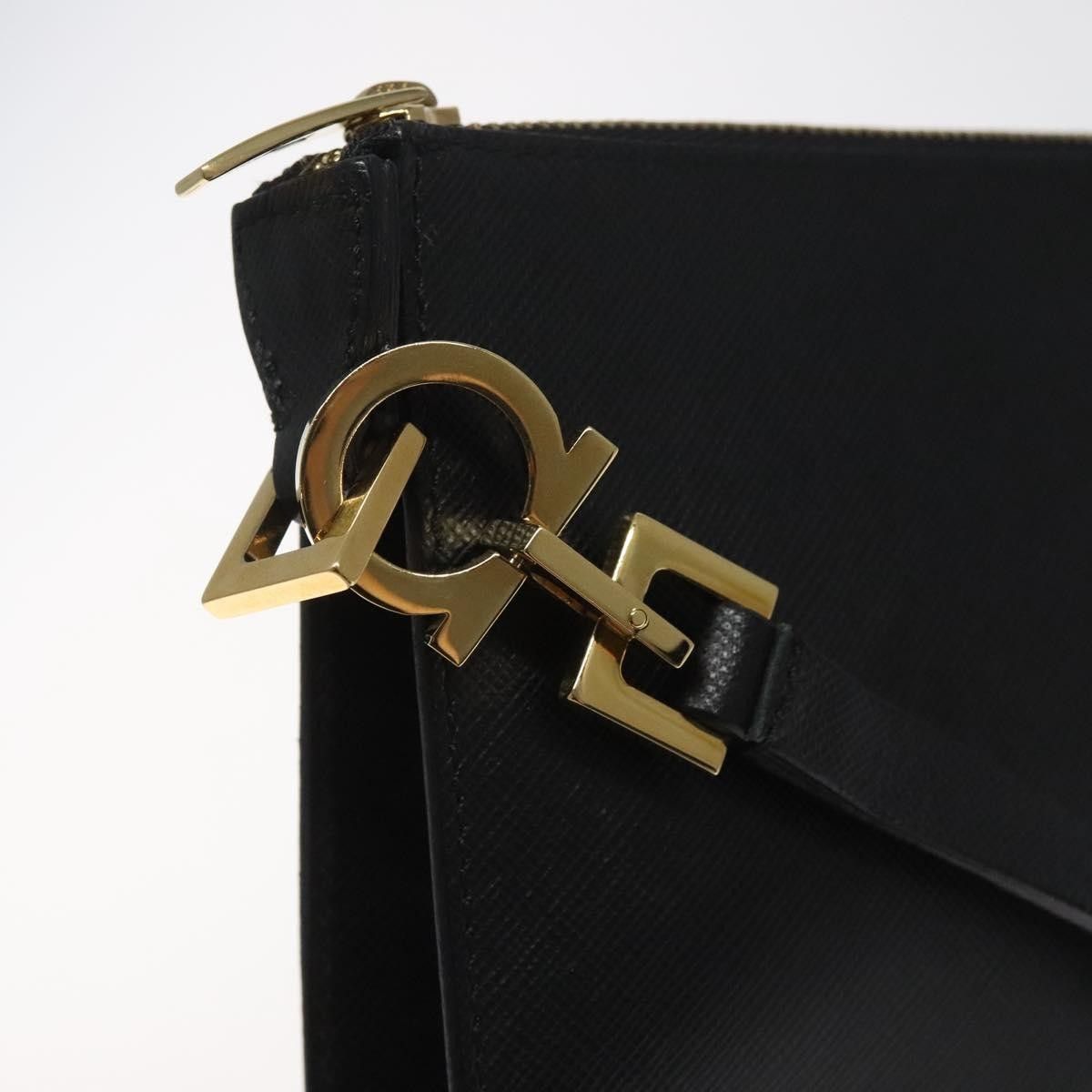 Salvatore Ferragamo Salvatore Ferragamo Gancini Pouch Leather Size ONE SIZE - 12 Thumbnail