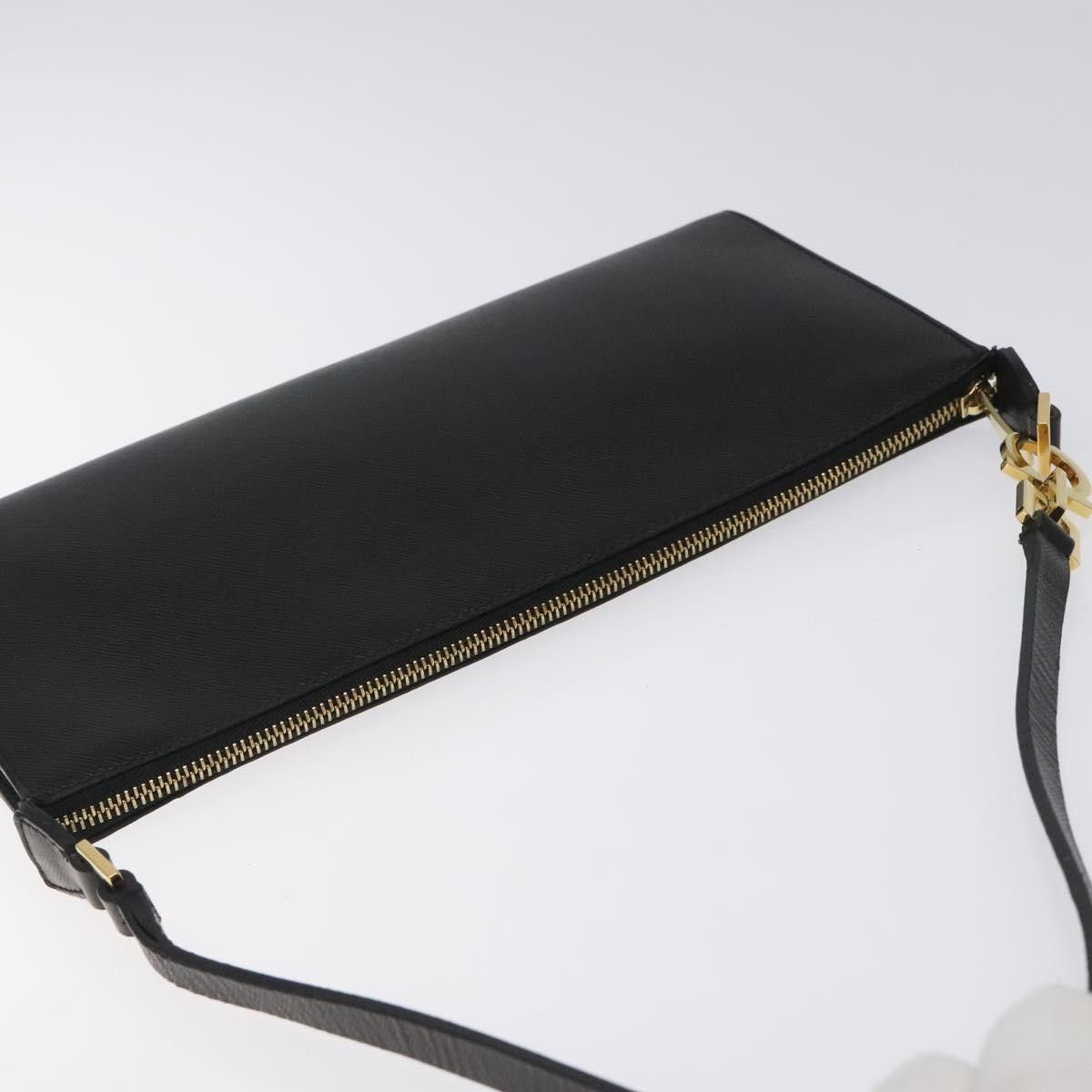 Salvatore Ferragamo Salvatore Ferragamo Gancini Pouch Leather Size ONE SIZE - 15 Thumbnail
