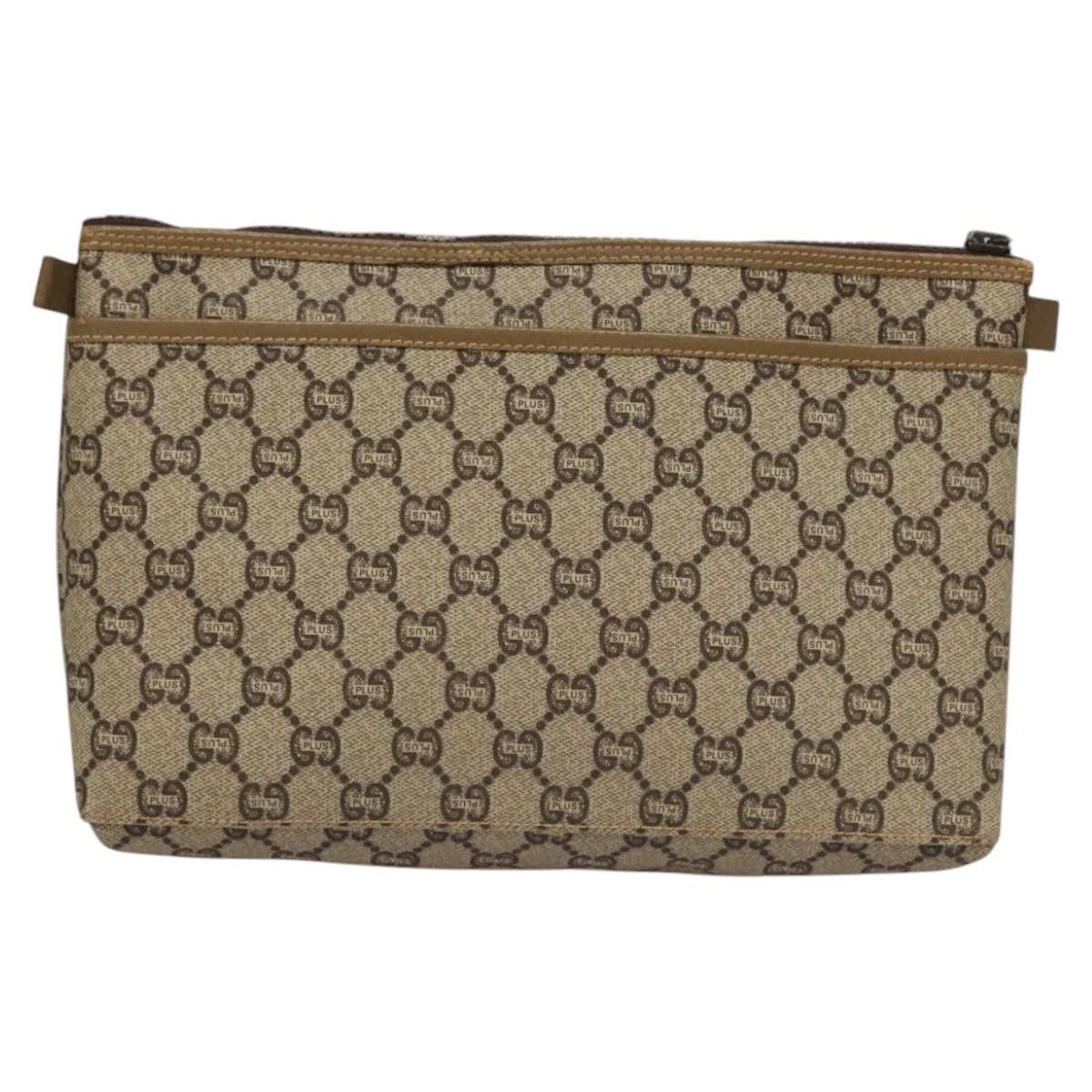 Gucci Gucci GG Plus Supreme Pouch Canvas Size ONE SIZE - 2 Thumbnail