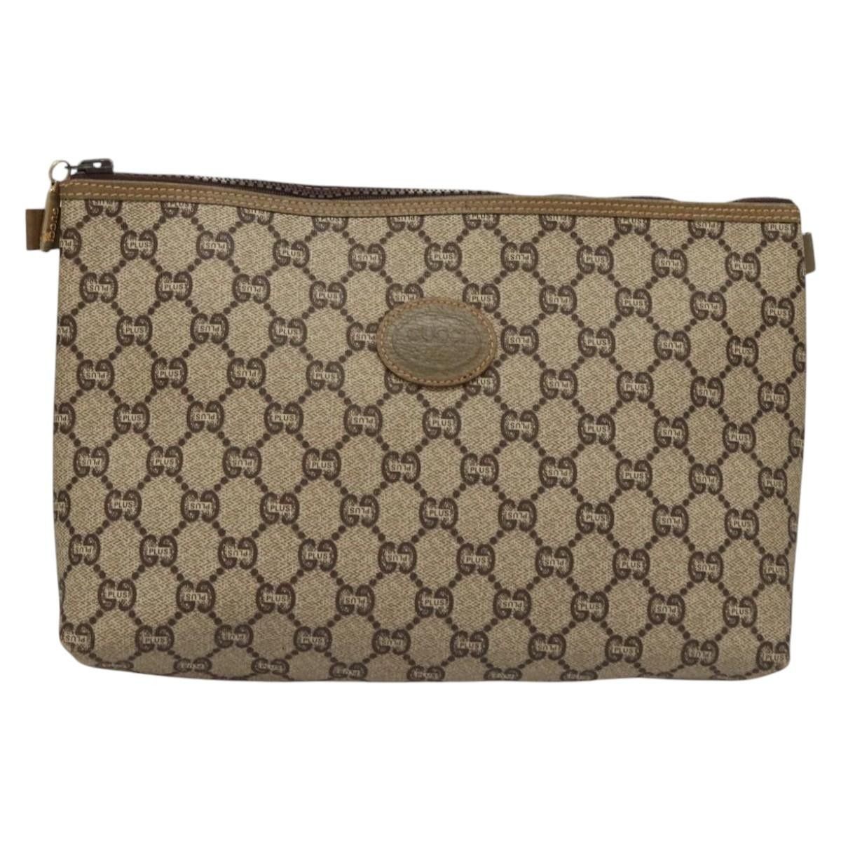 Gucci Gucci GG Plus Supreme Pouch Canvas Size ONE SIZE - 16 Thumbnail