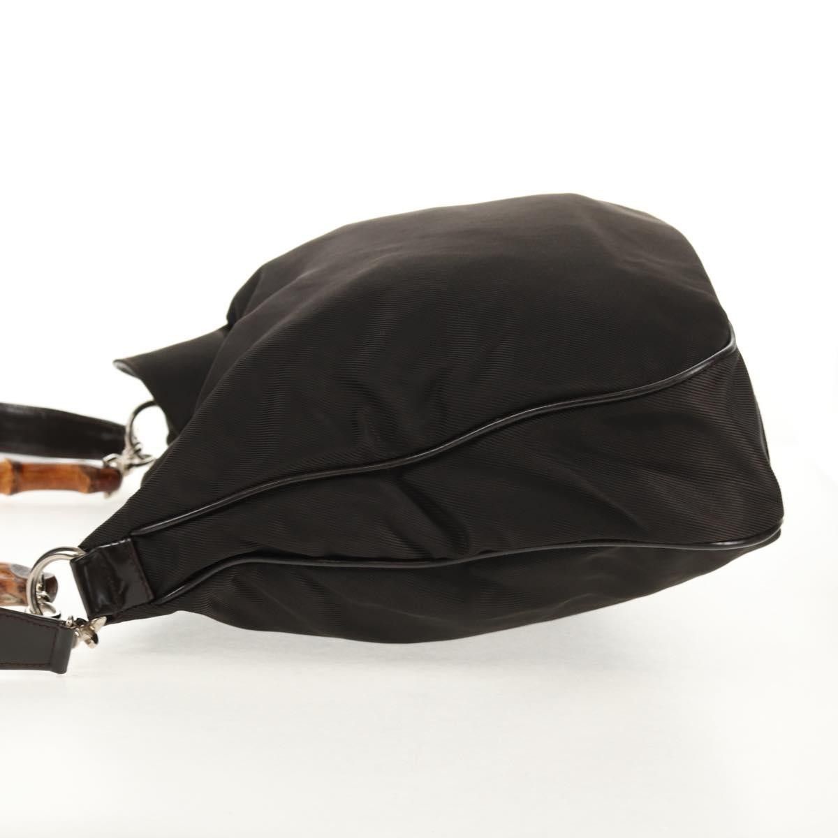 Gucci Gucci Vintage Bamboo Shoulder Bag Nylon Size ONE SIZE - 3 Thumbnail