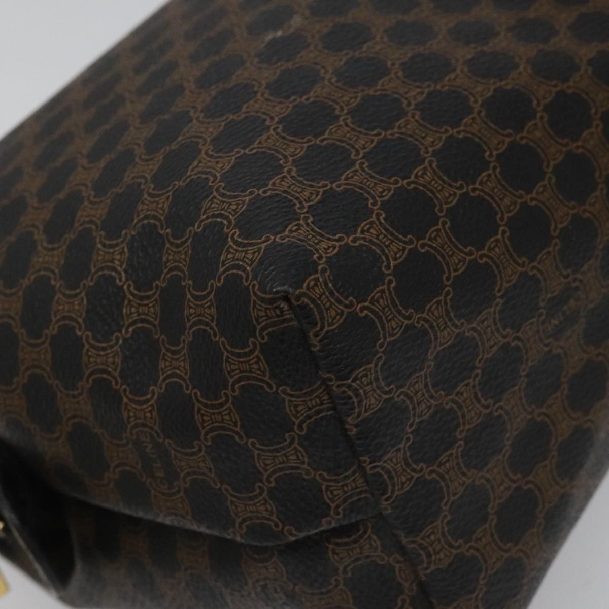 Celine Celine Macadam Pochette Canvas and Leather Size ONE SIZE - 9 Thumbnail