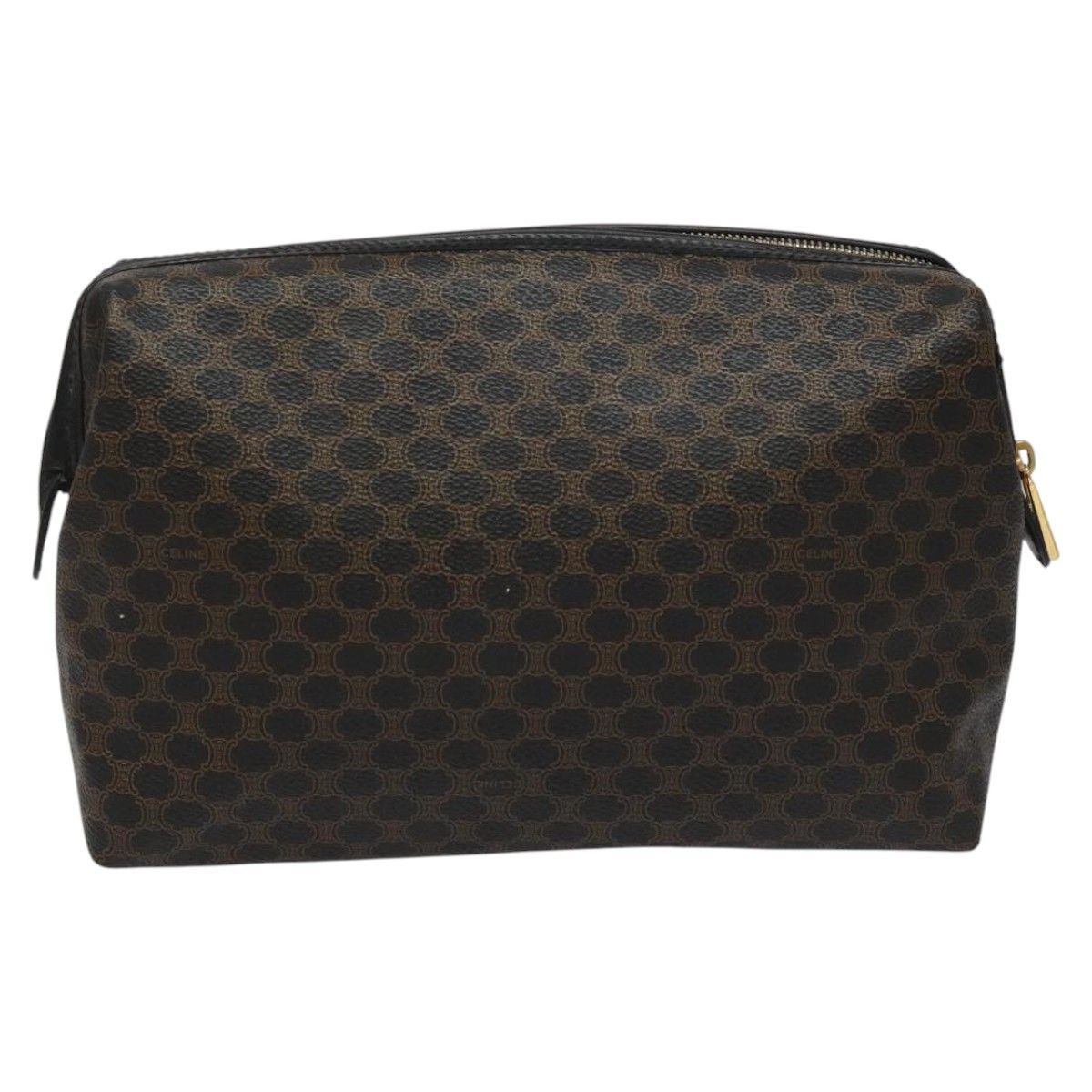 Celine Celine Macadam Pochette Canvas and Leather Size ONE SIZE - 2 Thumbnail