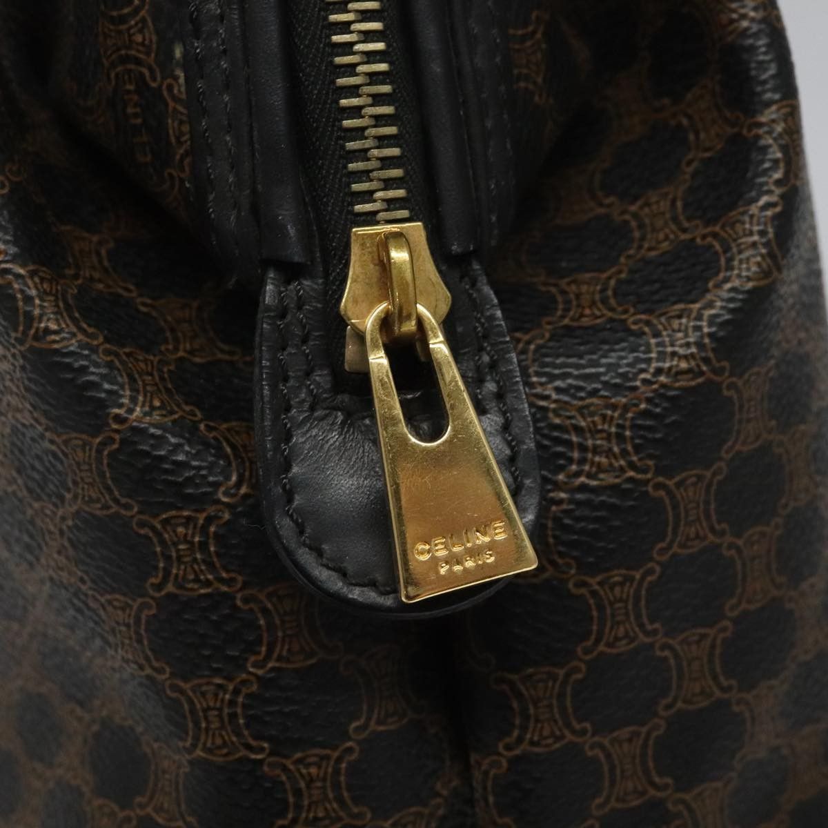 Celine Celine Macadam Pochette Canvas and Leather Size ONE SIZE - 11 Thumbnail