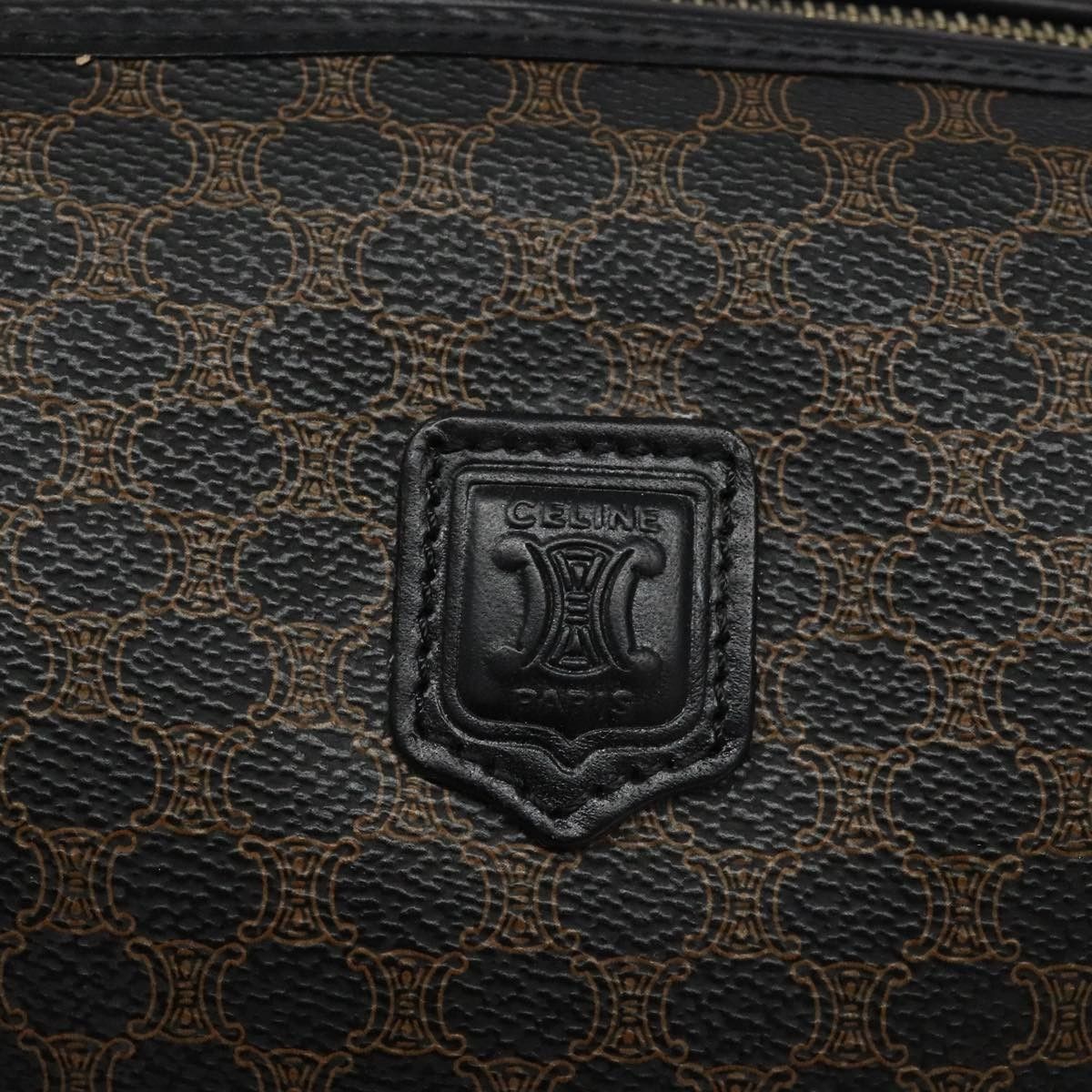 Celine Celine Macadam Pochette Canvas and Leather Size ONE SIZE - 12 Thumbnail