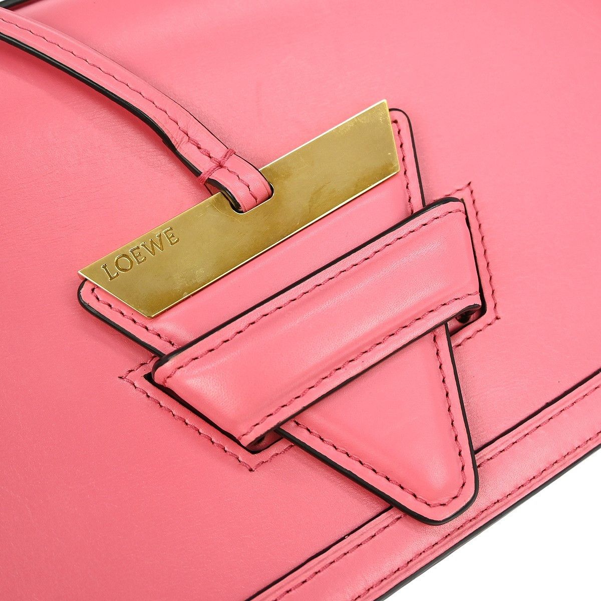 Loewe Loewe Barcelona Shoulder Bag Leather Size ONE SIZE - 8 Thumbnail