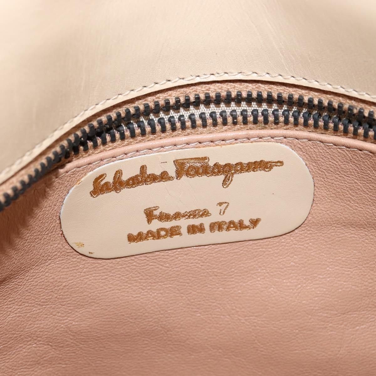 Salvatore Ferragamo Salvatore Ferragamo Vintage Shoulder Bag Leather Size ONE SIZE - 6 Thumbnail