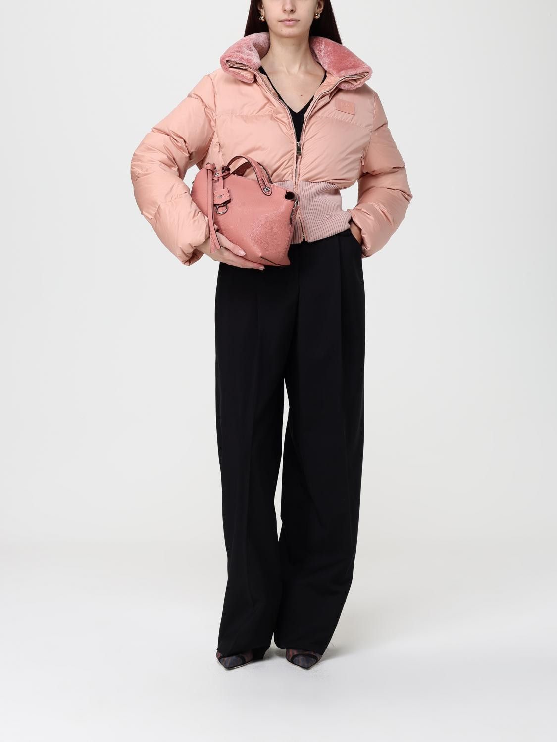 Fendi Fendi Jacket Woman Pink Size L / US 10 / IT 46 - 2 Thumbnail