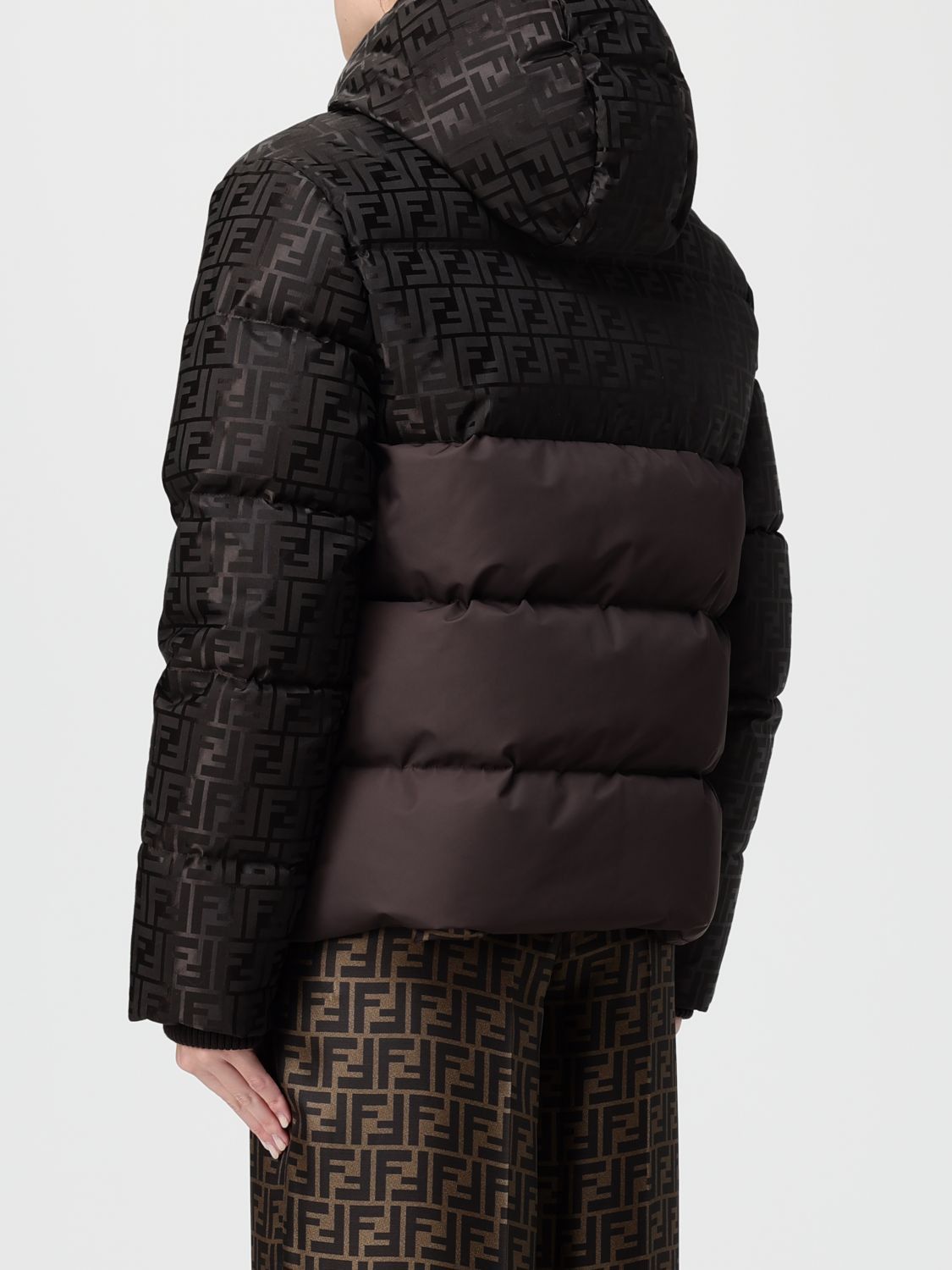 Fendi Fendi Jacket Woman Brown Size XS / US 0-2 / IT 36-38 - 3 Thumbnail