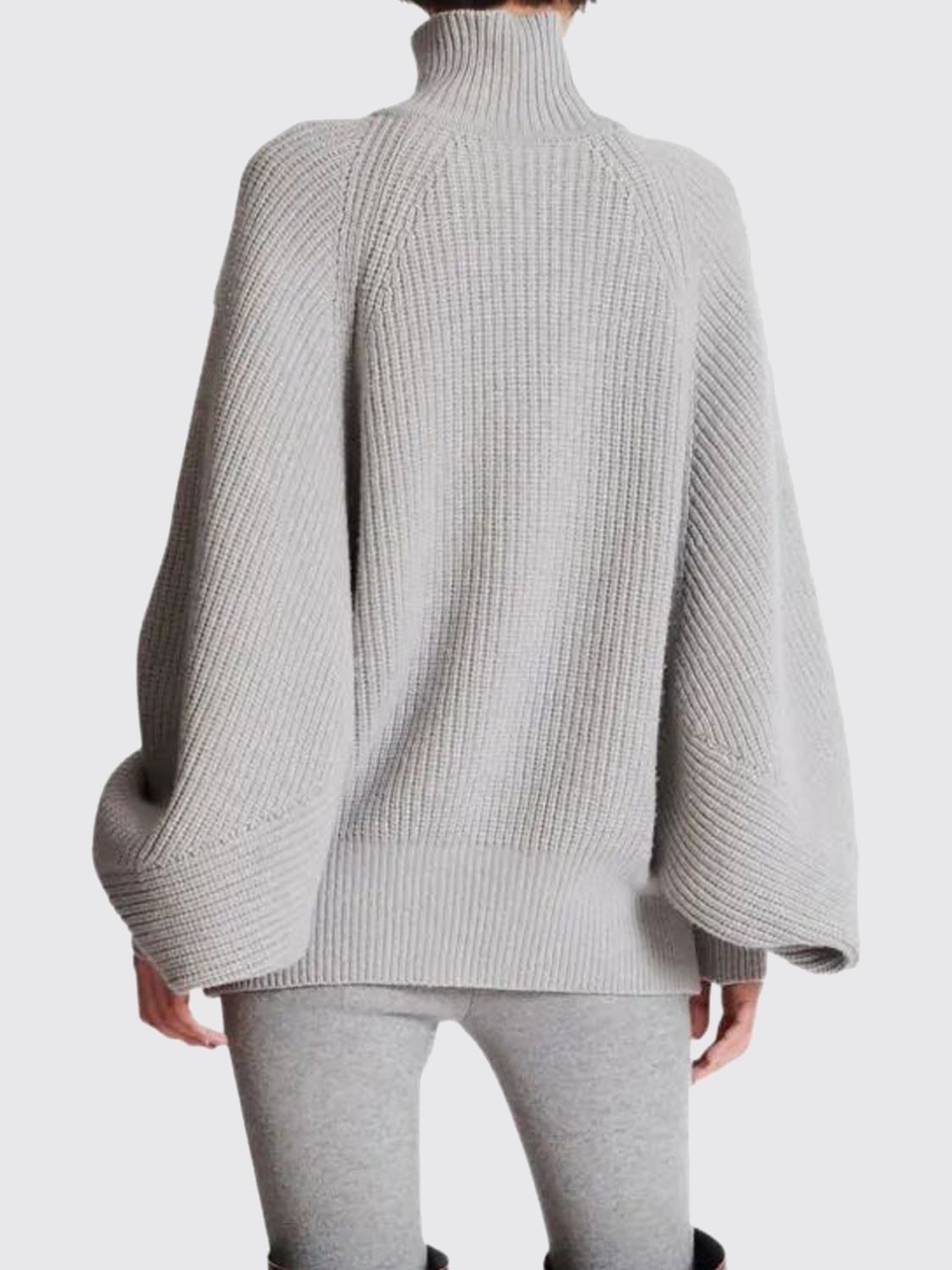 Balmain Balmain Sweater Woman Grey Size M / US 6-8 / IT 42-44 - 3 Thumbnail