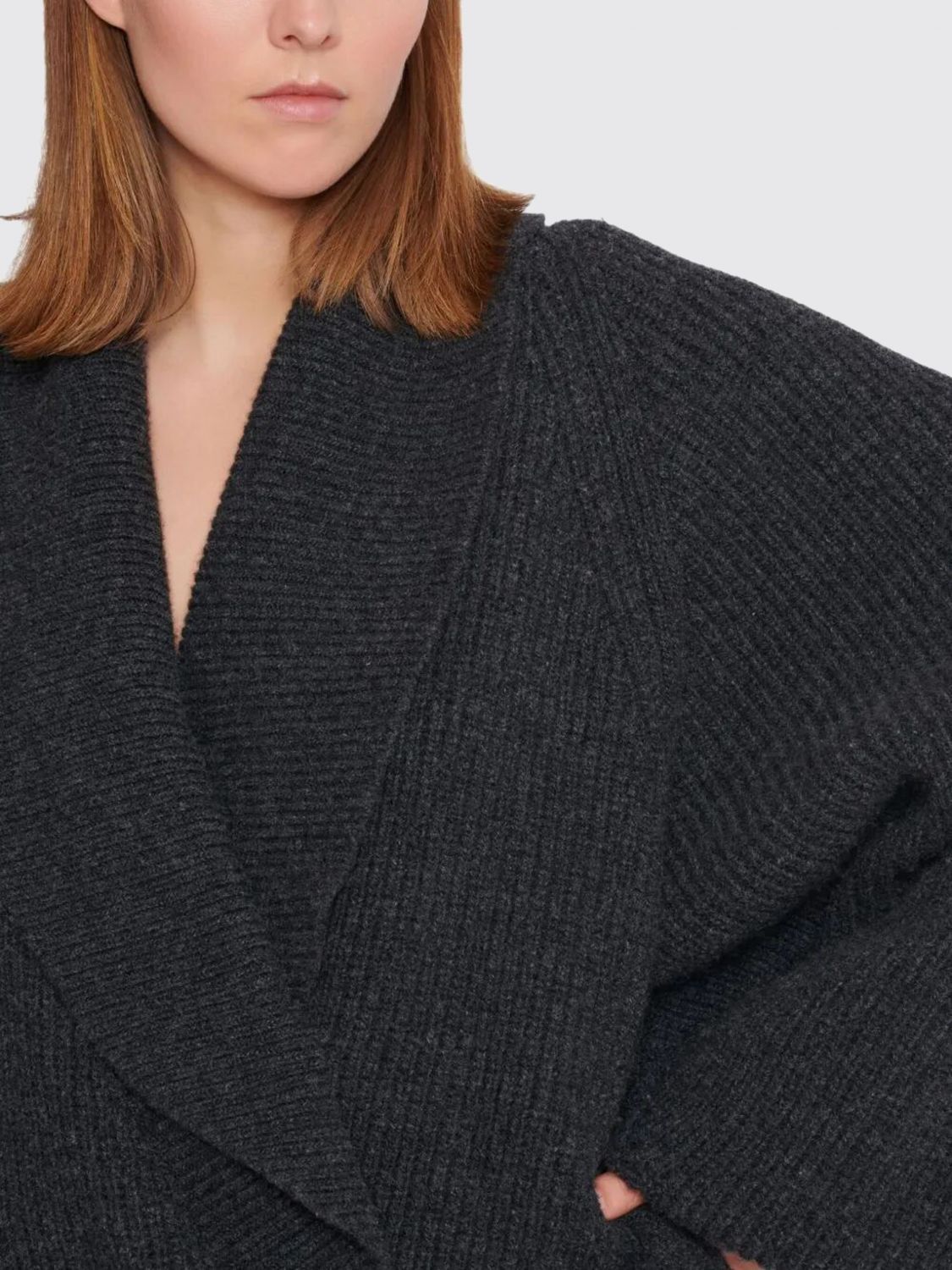 Balmain Balmain Sweater Woman Grey Size M / US 6-8 / IT 42-44 - 3 Thumbnail
