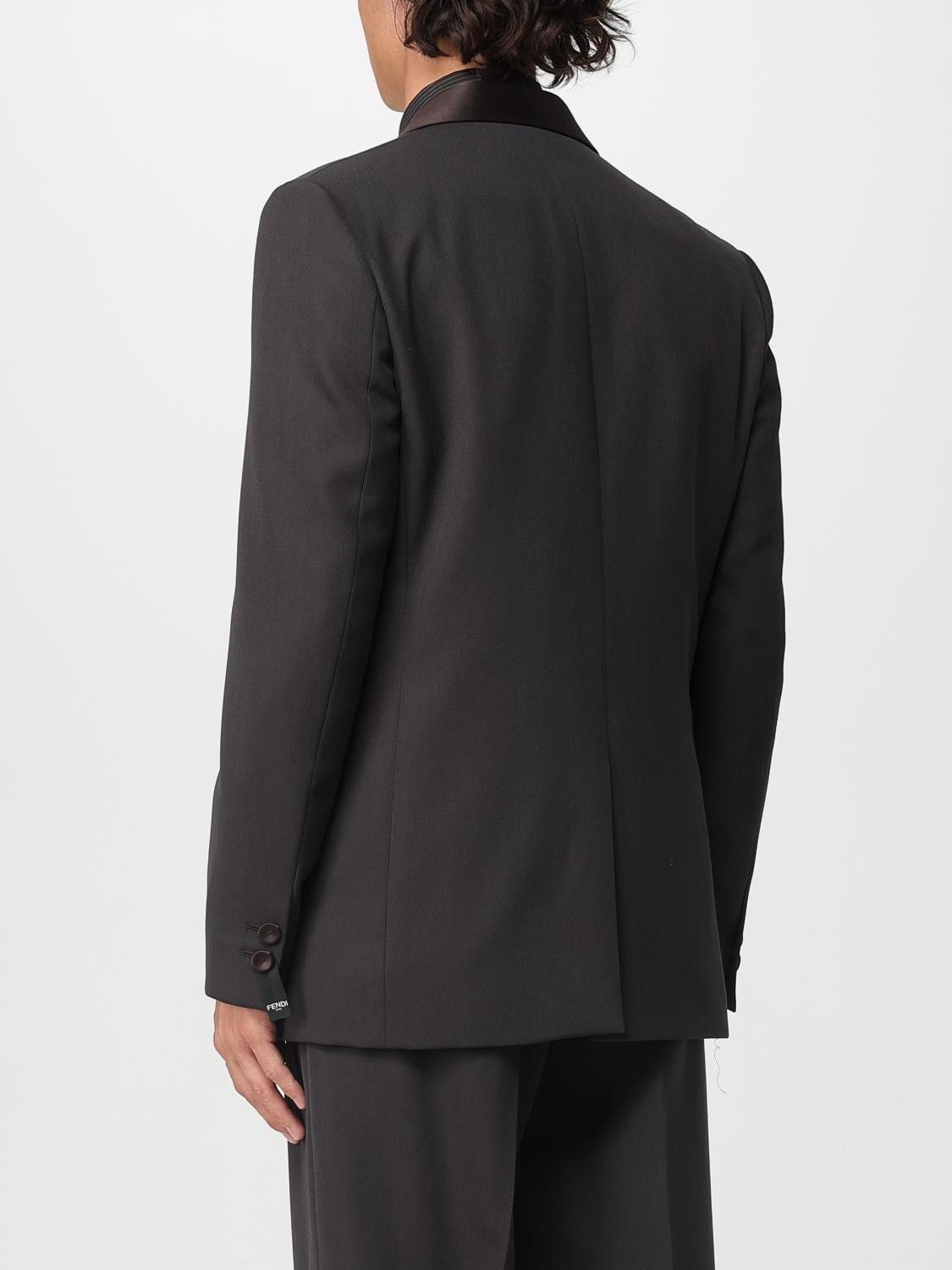 Fendi Fendi Jacket Men Brown Size US S / EU 44-46 / 1 - 3 Thumbnail
