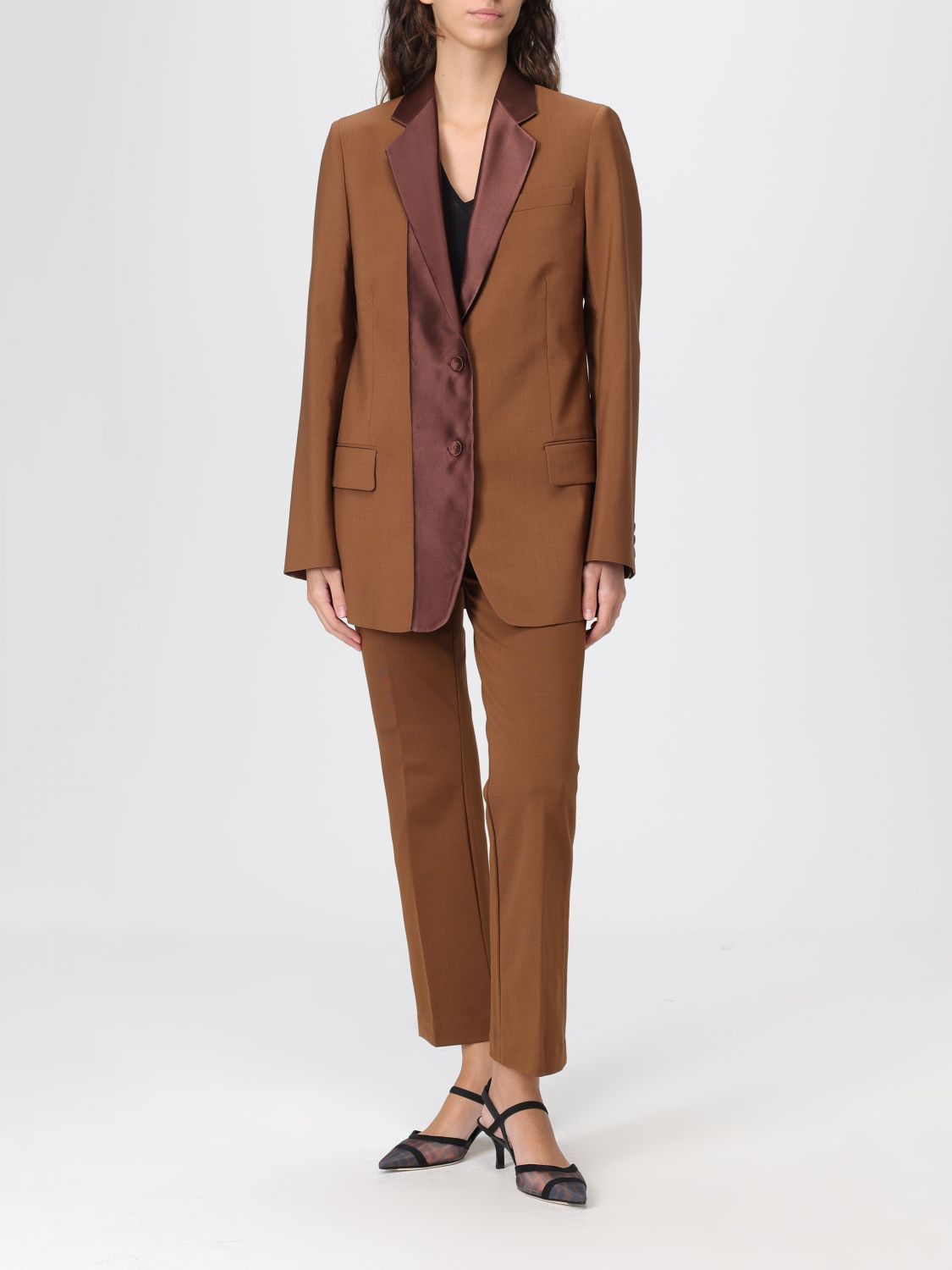 Fendi Fendi Jacket Woman Brown Size M / US 6-8 / IT 42-44 - 2 Thumbnail