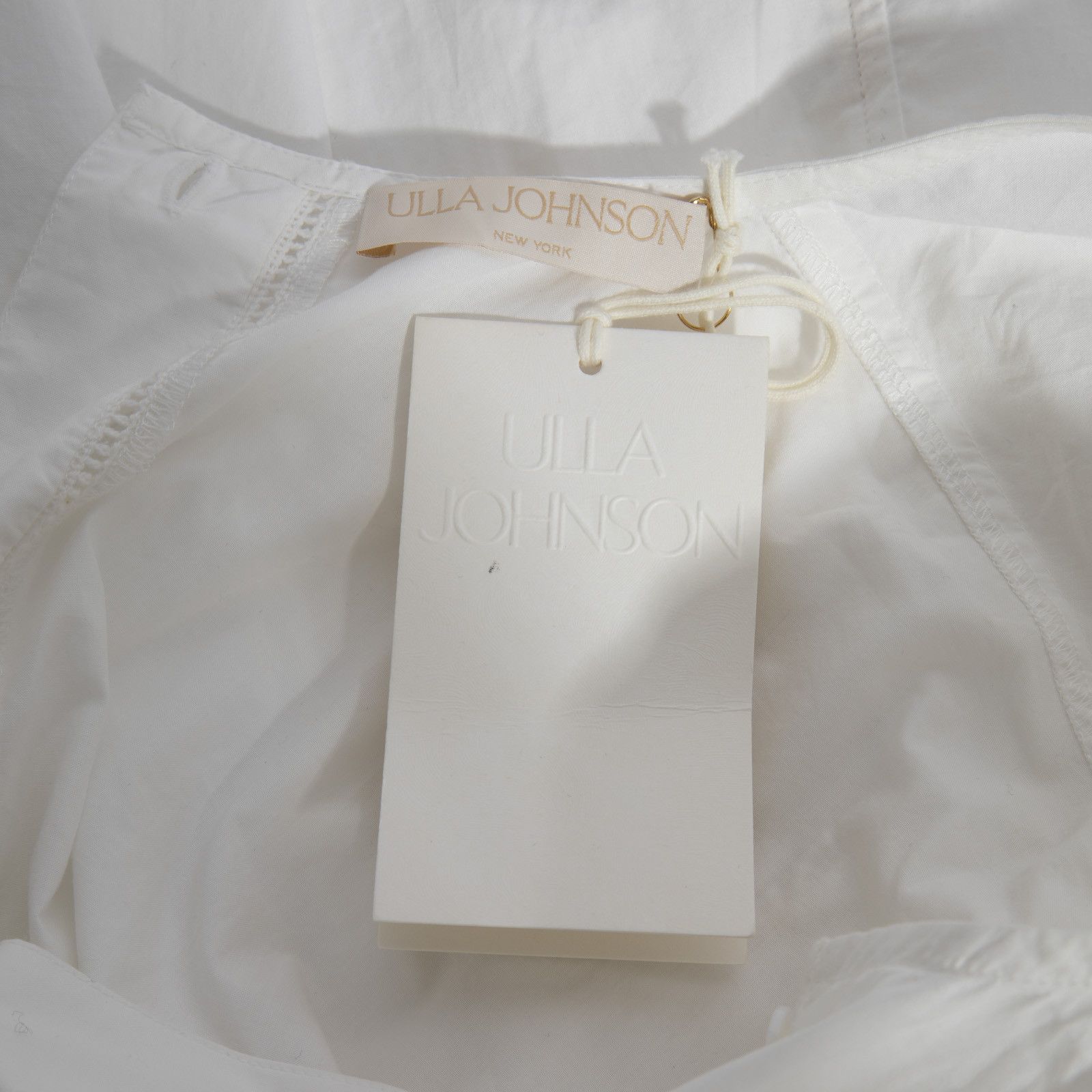 Ulla Johnson White Diyana Tunic Dress Size XS / US 0-2 / IT 36-38 - 4 Thumbnail