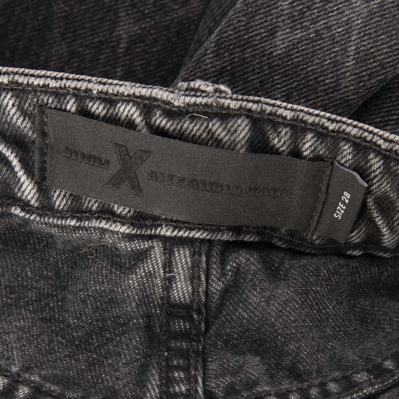Alexander Wang Denim x Alexander Wang Black Distressed Jeans Size 28" / US 6 / IT 42 - 5 Thumbnail