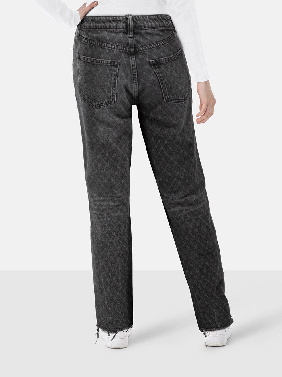 Alexander Wang Denim x Alexander Wang Black Distressed Jeans Size 28" / US 6 / IT 42 - 2 Thumbnail