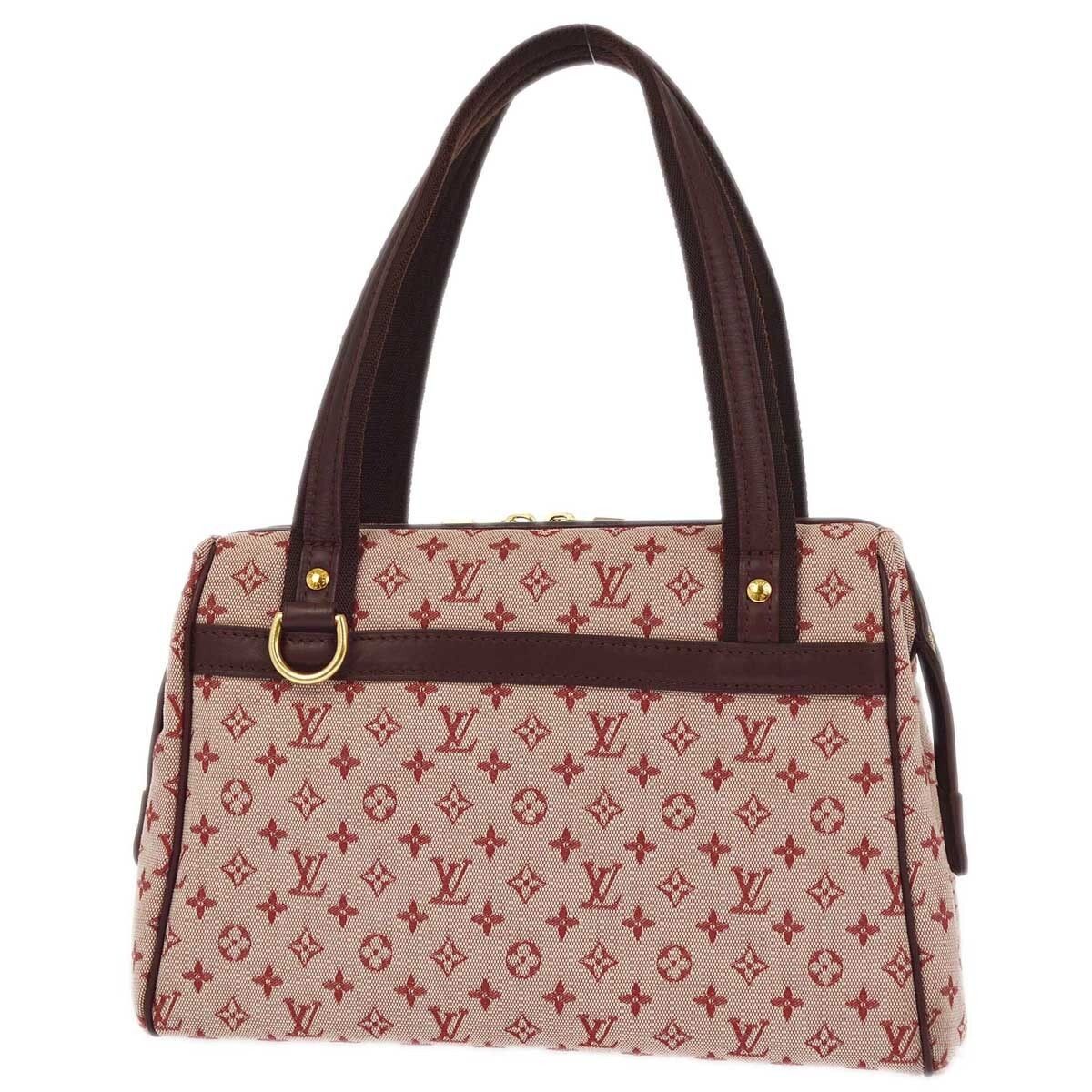 Louis Vuitton Louis Vuitton Josephine Handbag Mini Lin Size ONE SIZE - 2 Thumbnail