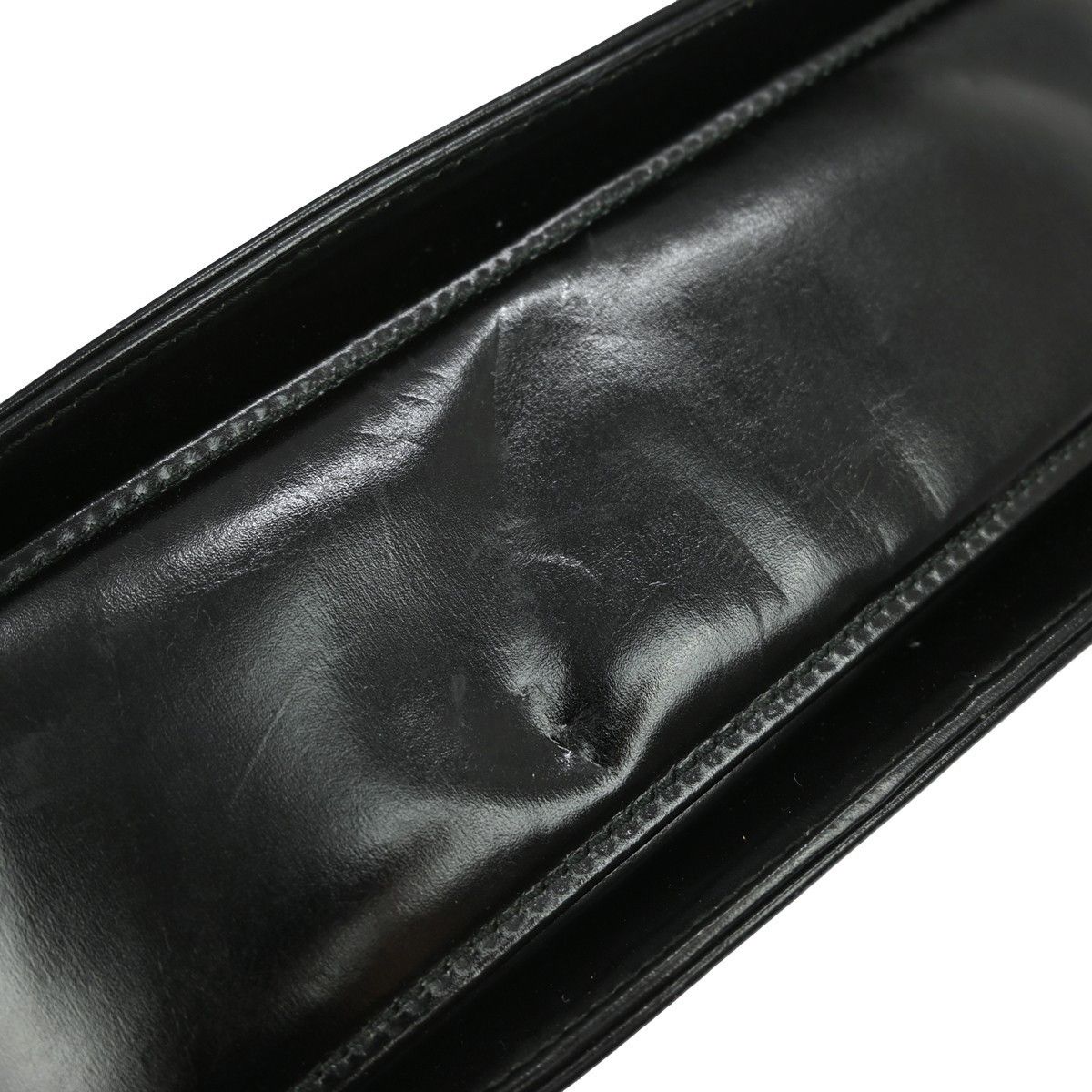 Gucci Gucci Vintage Convertible Bamboo Top Handle Bag Leather Size ONE SIZE - 12 Thumbnail