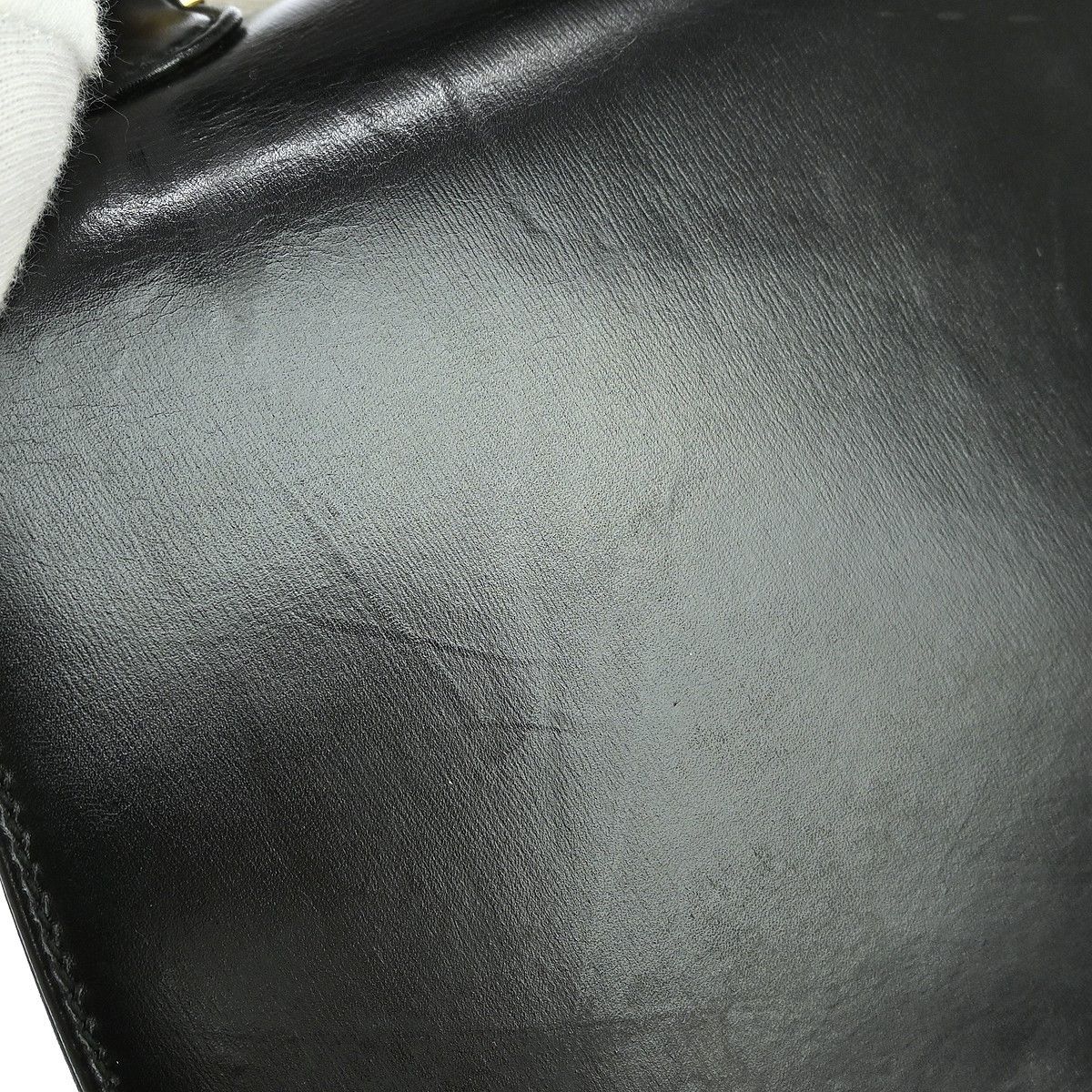 Gucci Gucci Vintage Convertible Bamboo Top Handle Bag Leather Size ONE SIZE - 9 Thumbnail