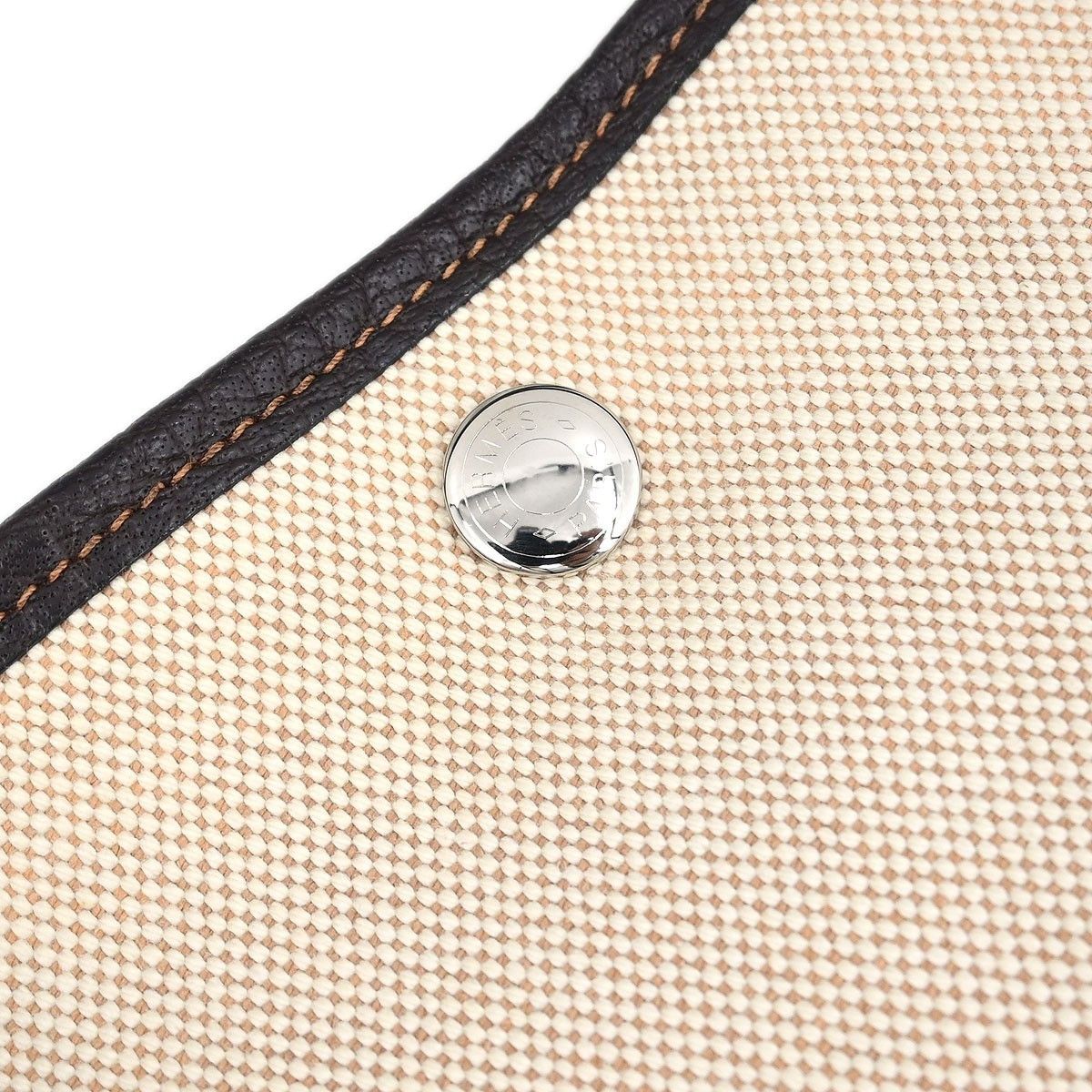 Hermes Hermes Garden Party Tote Canvas and Leather Size ONE SIZE - 8 Thumbnail