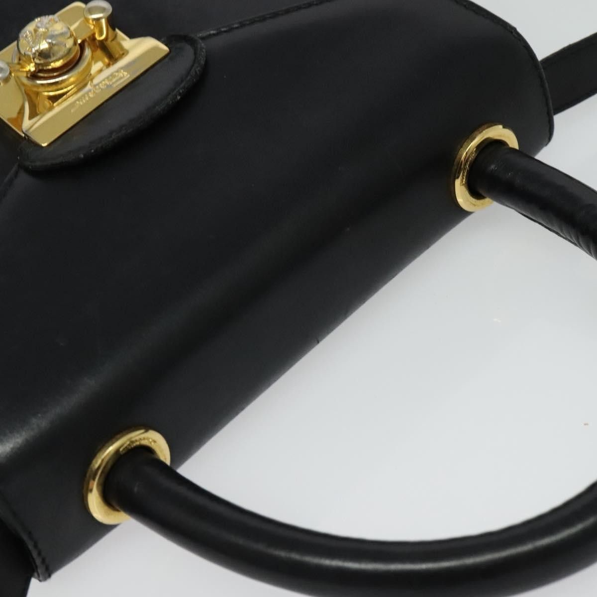 Salvatore Ferragamo Salvatore Ferragamo Vintage Handbag Leather Size ONE SIZE - 15 Thumbnail