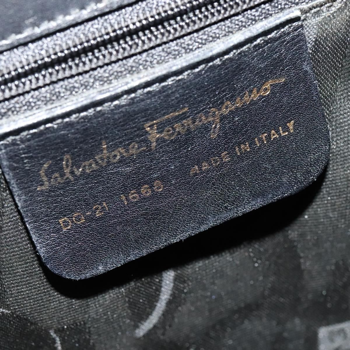 Salvatore Ferragamo Salvatore Ferragamo Vintage Handbag Leather Size ONE SIZE - 6 Thumbnail