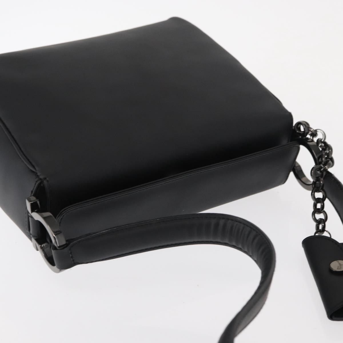 Salvatore Ferragamo Salvatore Ferragamo Gancini Shoulder Bag Leather Size ONE SIZE - 16 Thumbnail