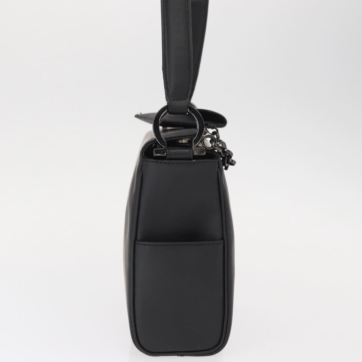 Salvatore Ferragamo Salvatore Ferragamo Gancini Shoulder Bag Leather Size ONE SIZE - 4 Thumbnail