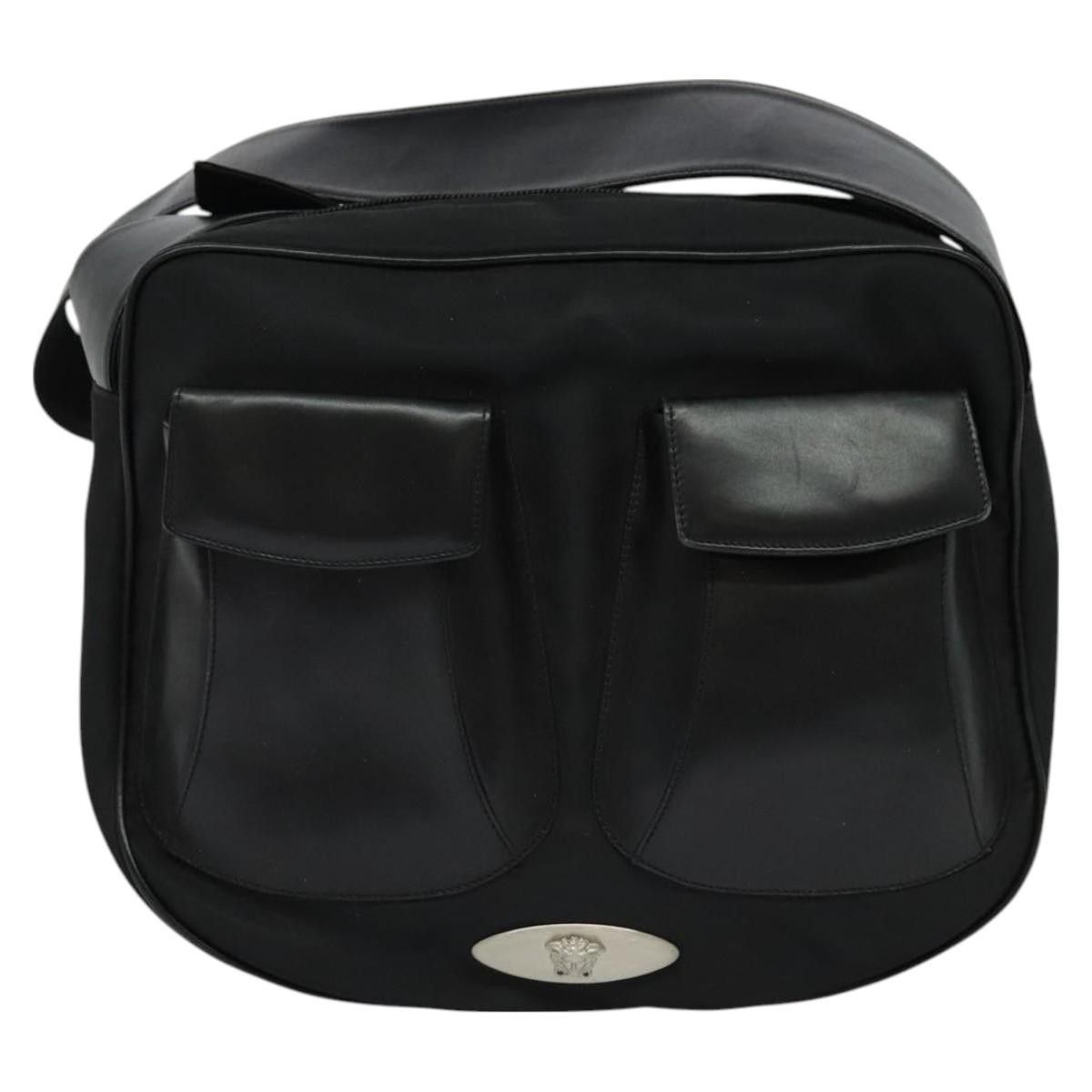Versace Versace Medusa Shoulder Bag Leather Size ONE SIZE - 18 Thumbnail