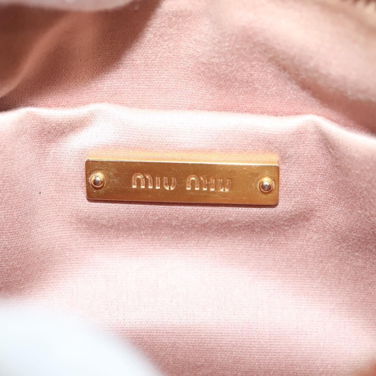 Miu Miu Miu Miu Zip Wristlet Pouch Leather Size ONE SIZE - 6 Thumbnail