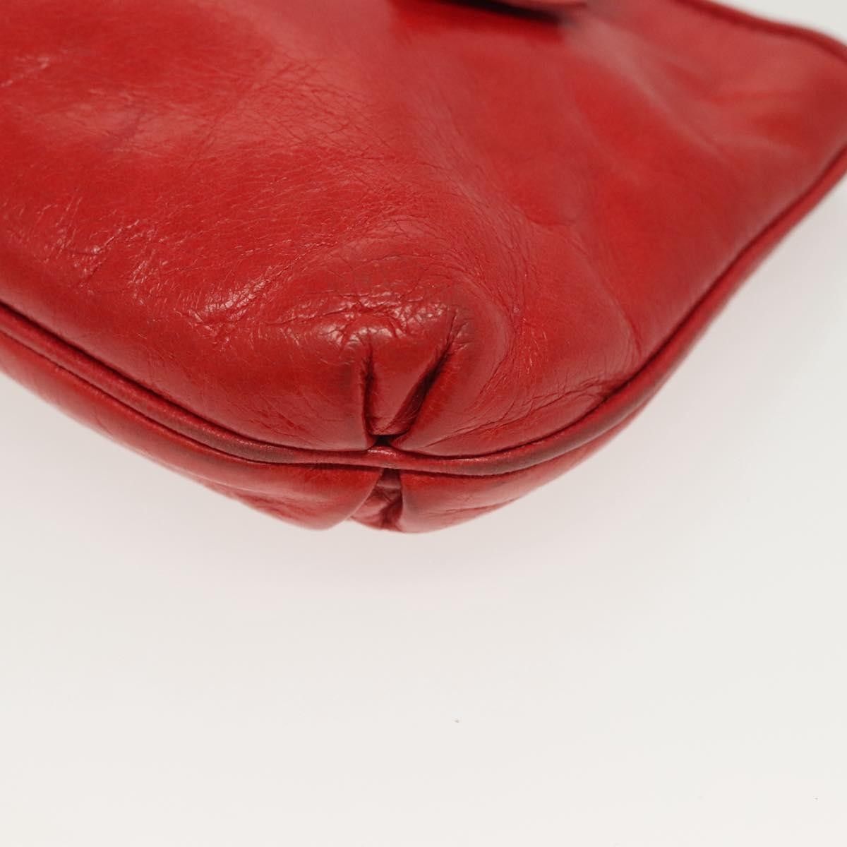 Miu Miu Miu Miu Zip Wristlet Pouch Leather Size ONE SIZE - 9 Thumbnail