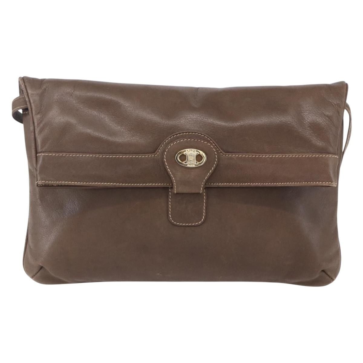 Celine Celine Vintage Shoulder Bag Leather Size ONE SIZE - 18 Thumbnail