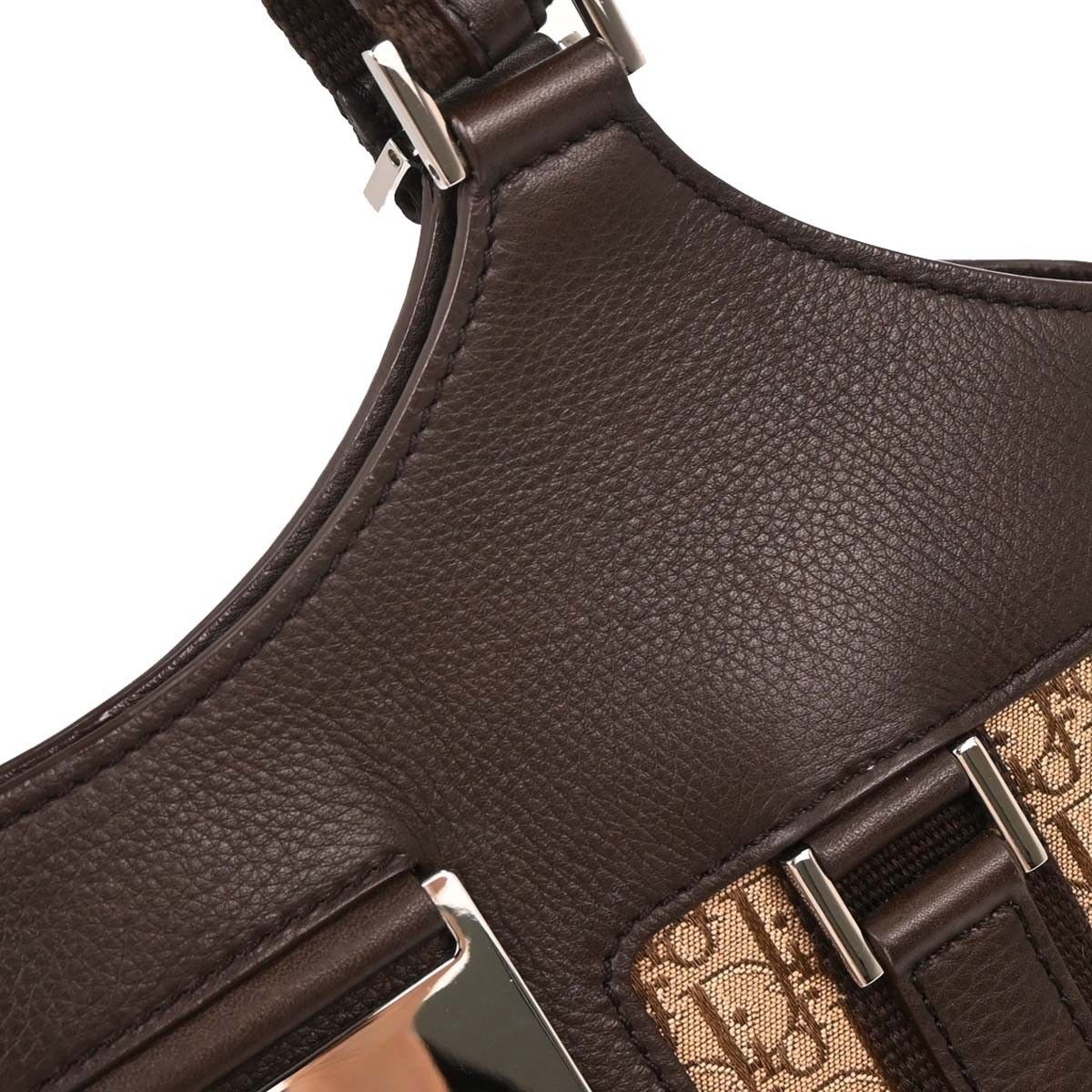 Dior Christian Dior Street Chic Trotter Tote Diorissimo Canvas Size ONE SIZE - 8 Thumbnail