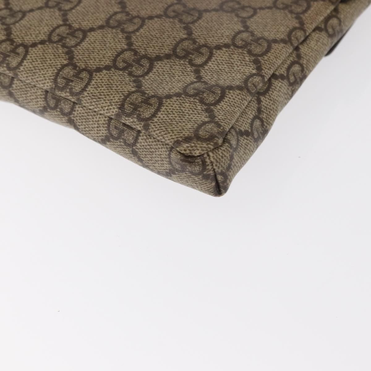 Gucci Gucci Vintage Double Belt Bag GG Canvas with Leather Size ONE SIZE - 11 Thumbnail