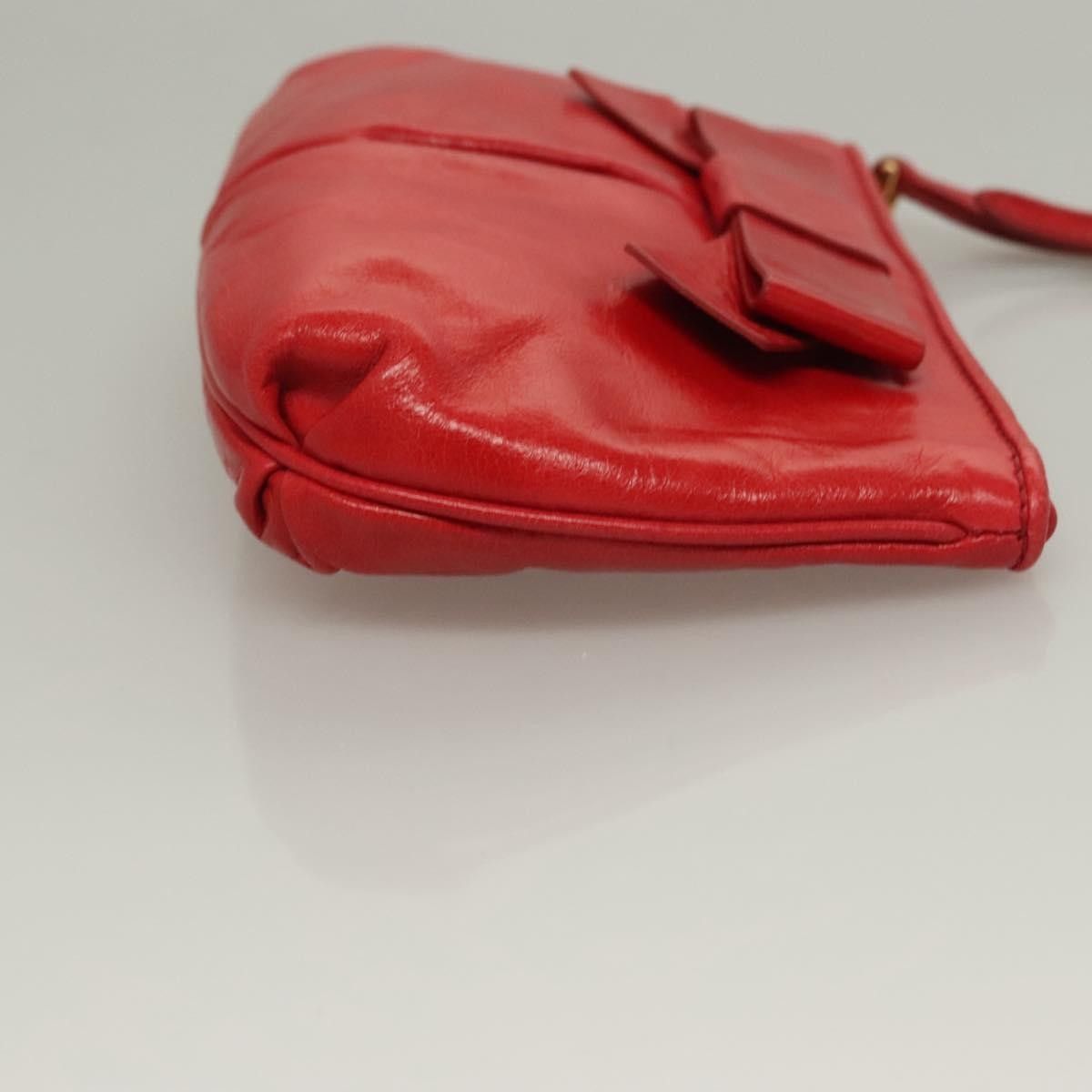 Miu Miu Miu Miu Zip Wristlet Leather Size ONE SIZE - 3 Thumbnail