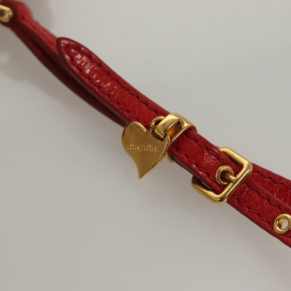 Miu Miu Miu Miu Zip Wristlet Leather Size ONE SIZE - 13 Thumbnail