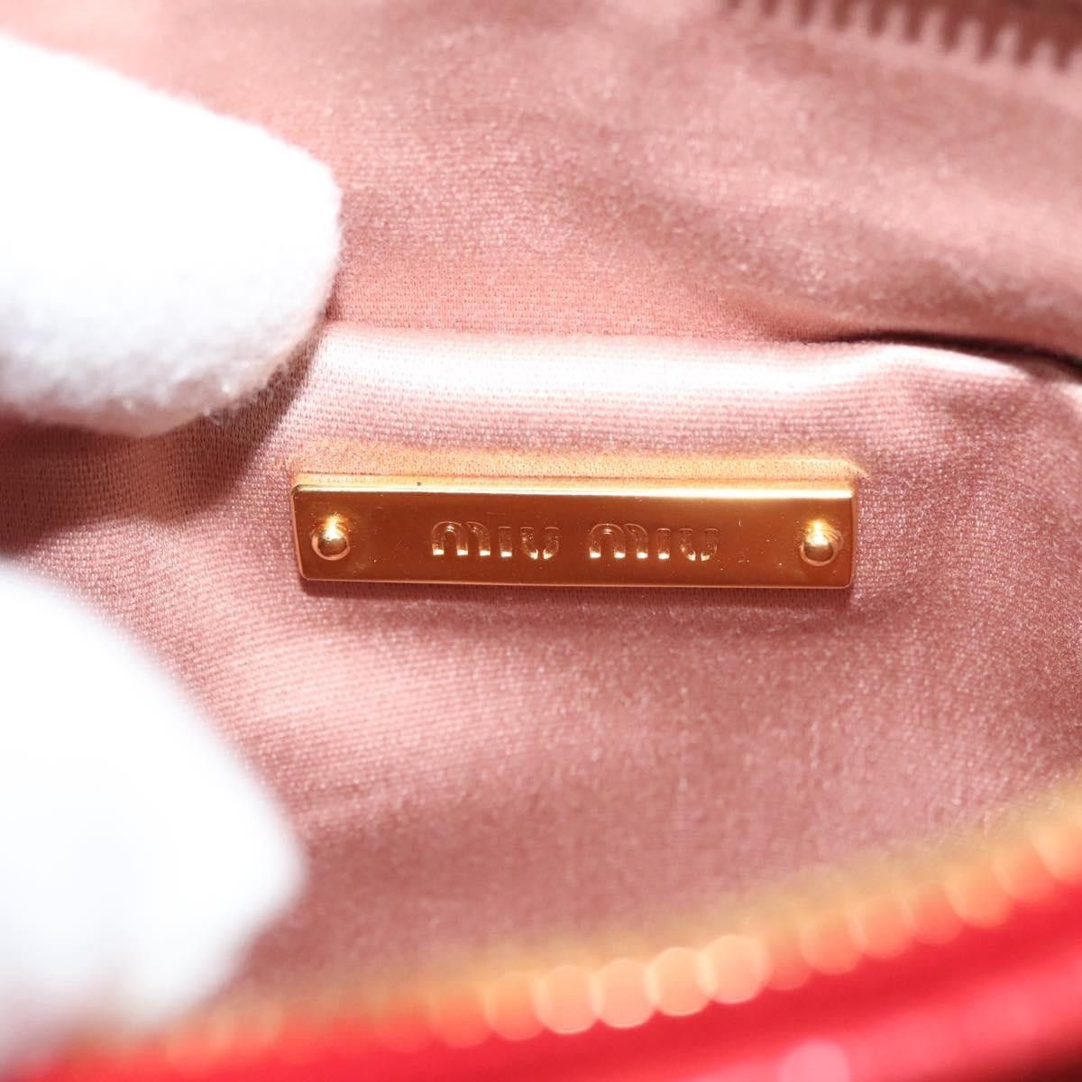 Miu Miu Miu Miu Zip Wristlet Leather Size ONE SIZE - 6 Thumbnail