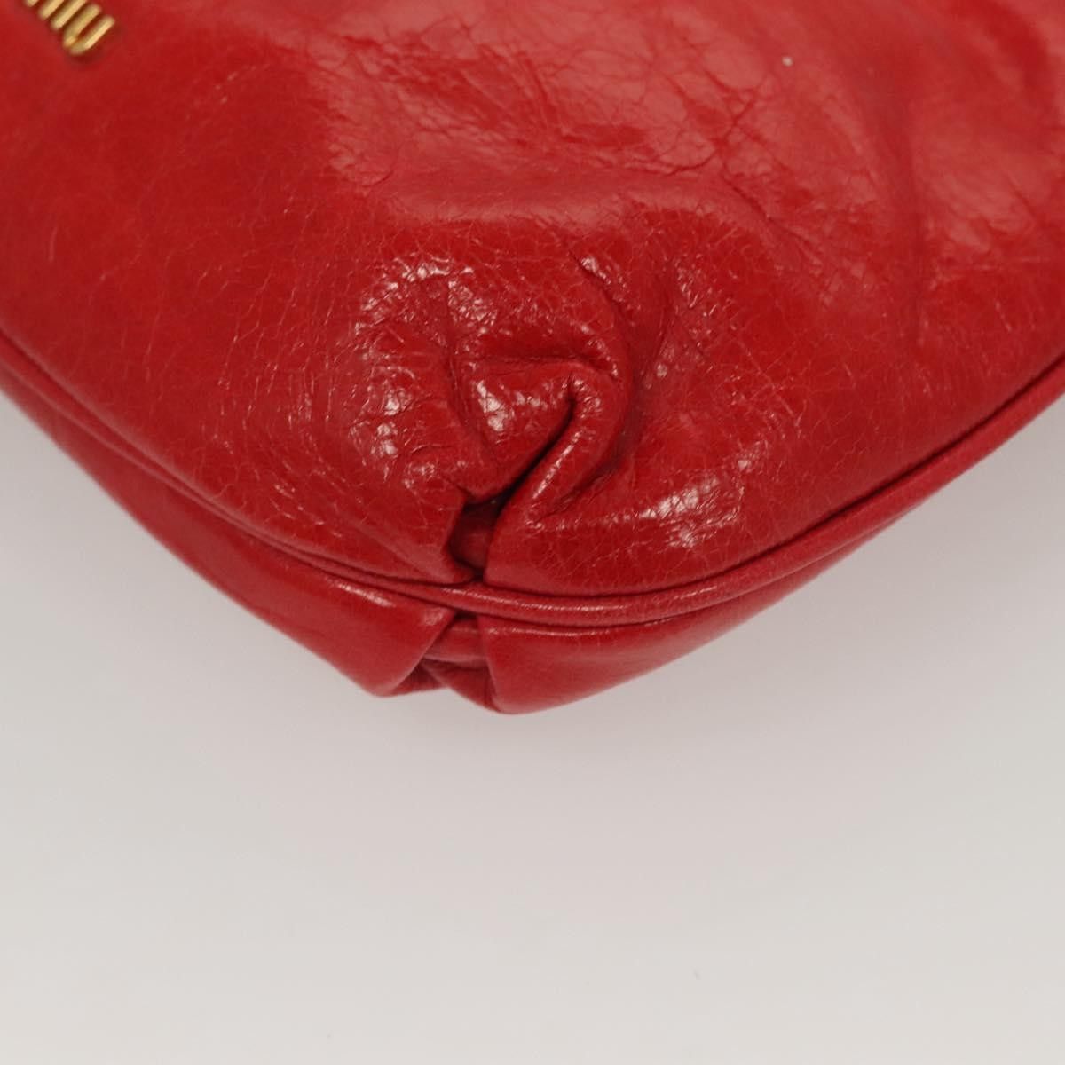 Miu Miu Miu Miu Zip Wristlet Leather Size ONE SIZE - 11 Thumbnail