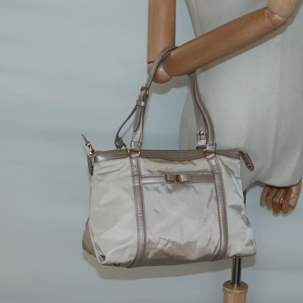 Salvatore Ferragamo Salvatore Ferragamo Vala Nylon Size ONE SIZE - 14 Thumbnail