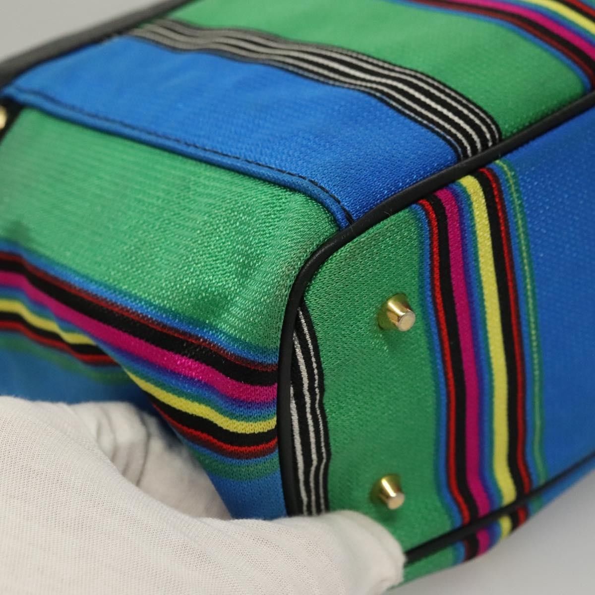 Versace Versace Vanity Hand Bag Canvas and Leather Size ONE SIZE - 8 Thumbnail